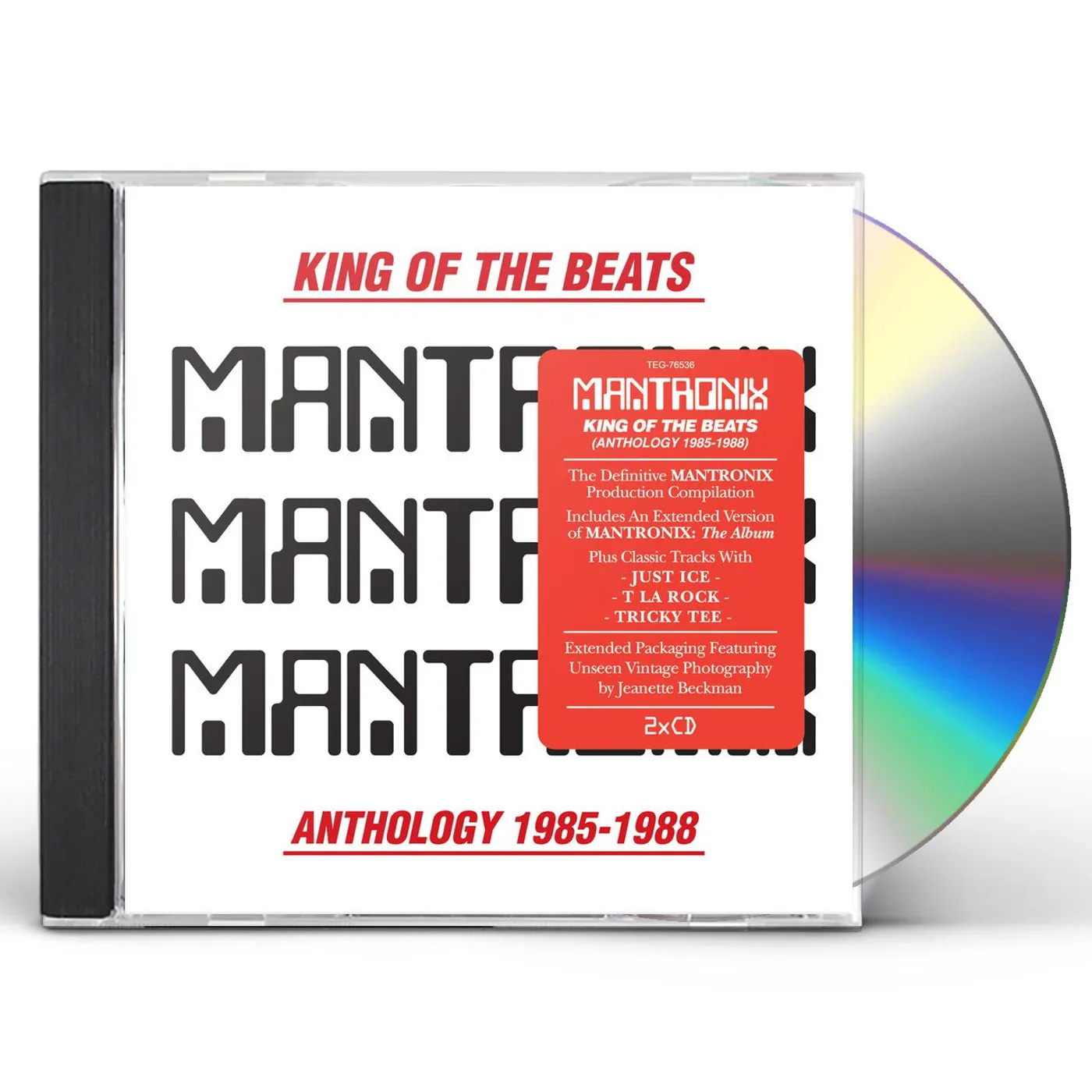 Mantronix KING OF THE BEATS: ANTHOLOGY 1985-1988 CD