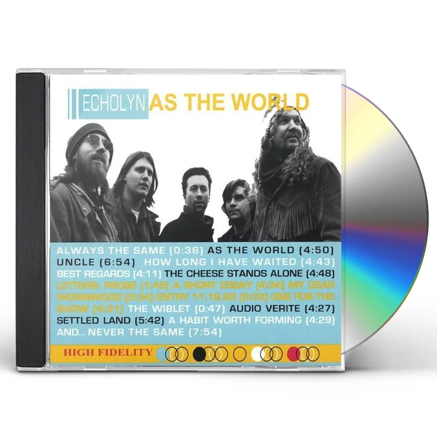 Echolyn AS THE WORLD CD