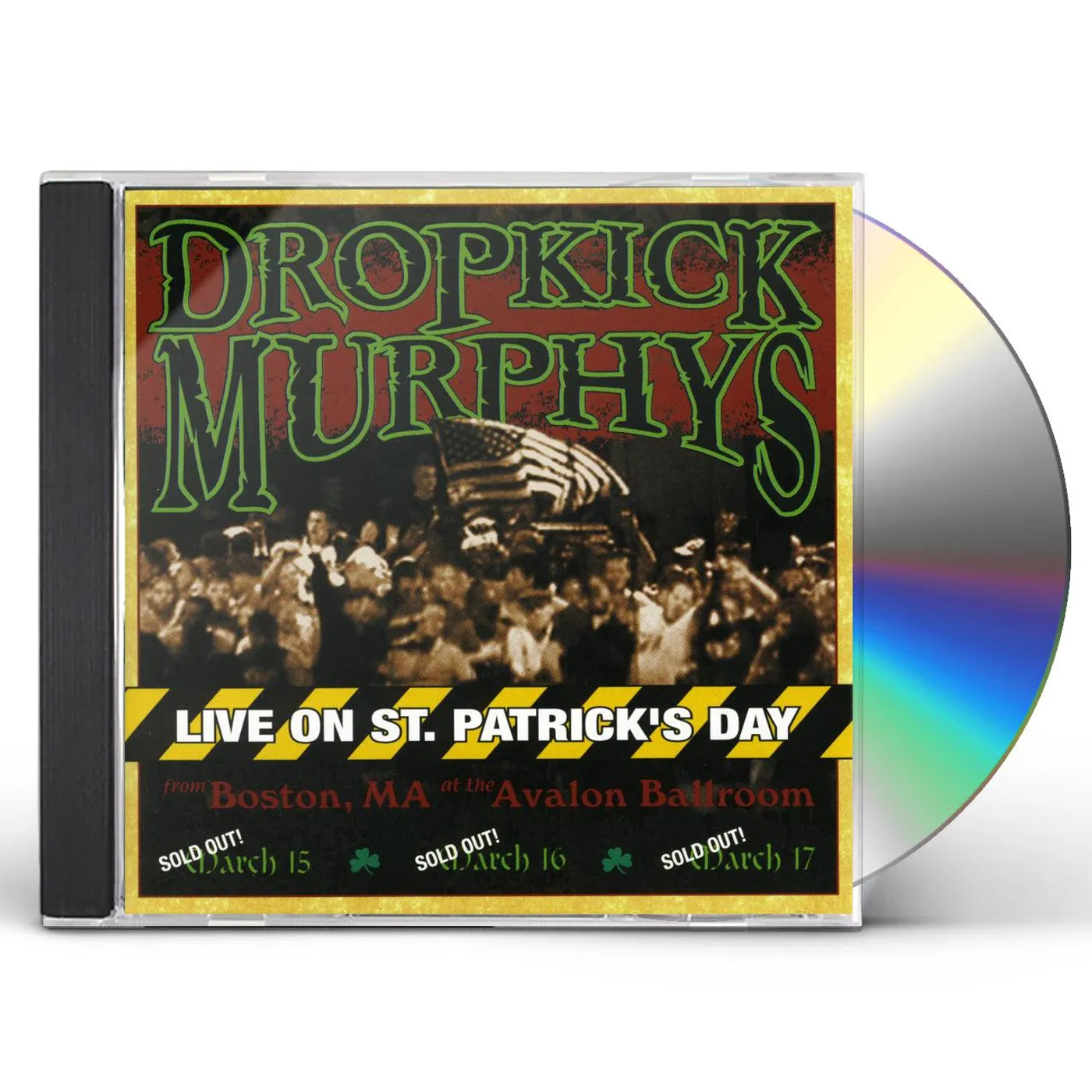 Dropkick Murphys LIVE ON ST. PATRICK'S DAY FROM BOSTON MA CD