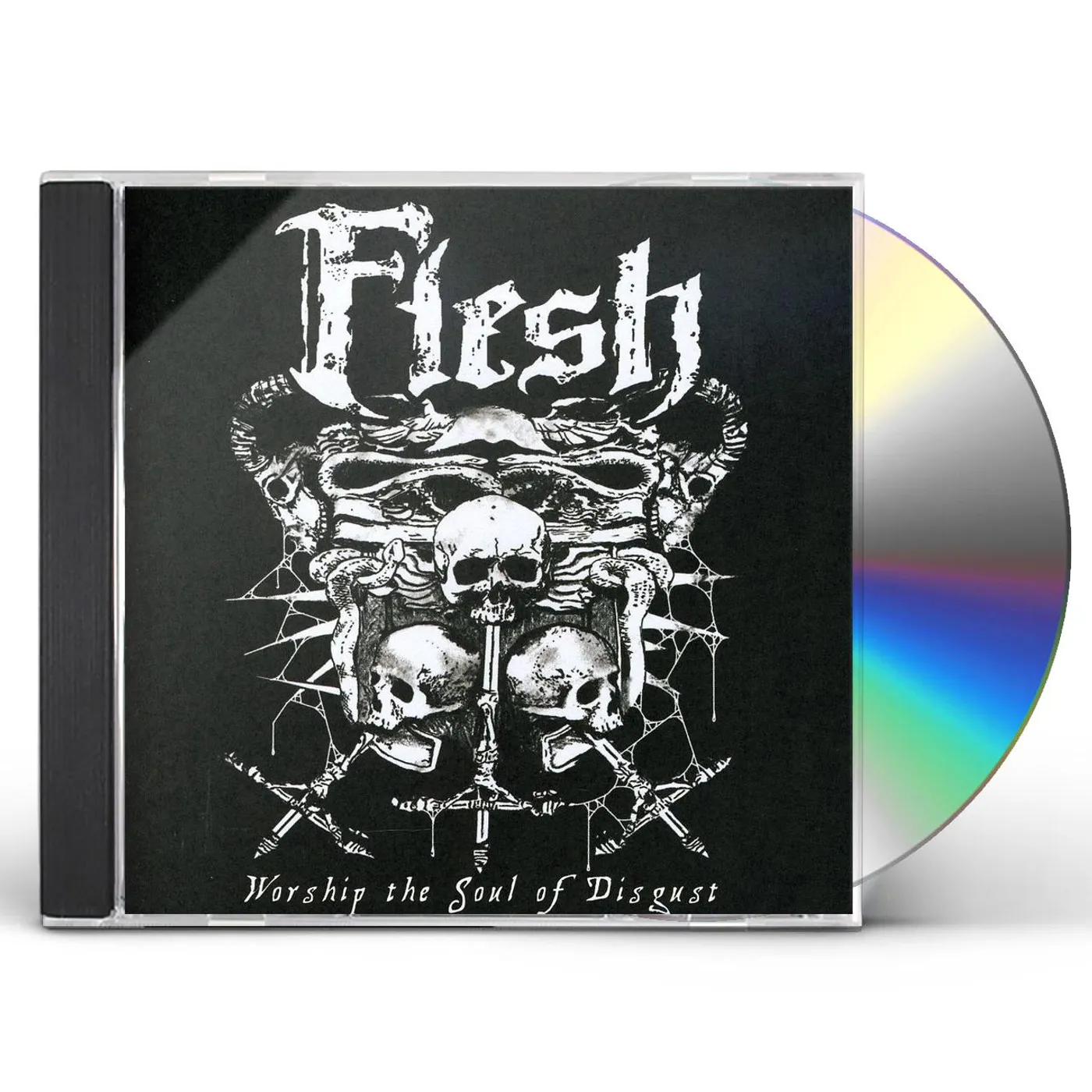 Flesh WORSHIP THE SOUL OF DISGUST CD