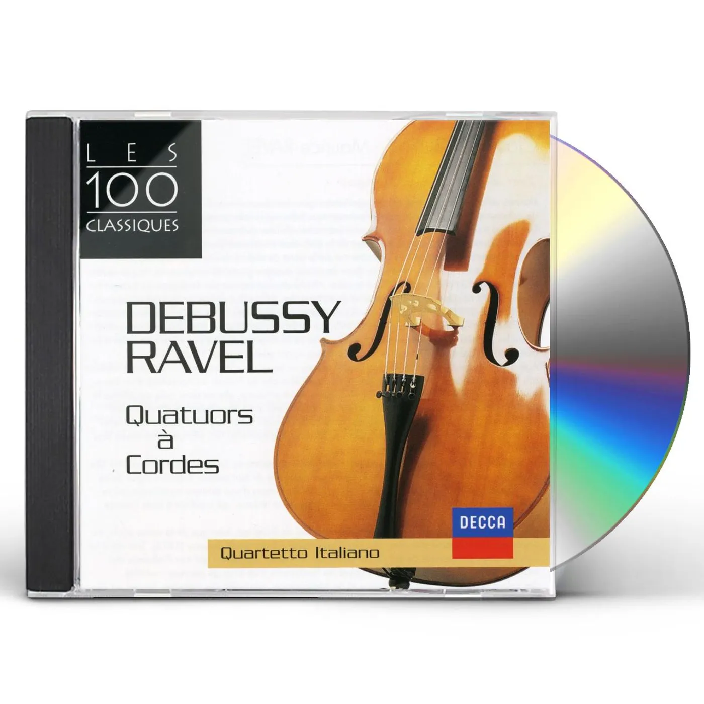 Quartetto Italiano DEBUSSY-RAVEL-QUATUOR A CORDES CD