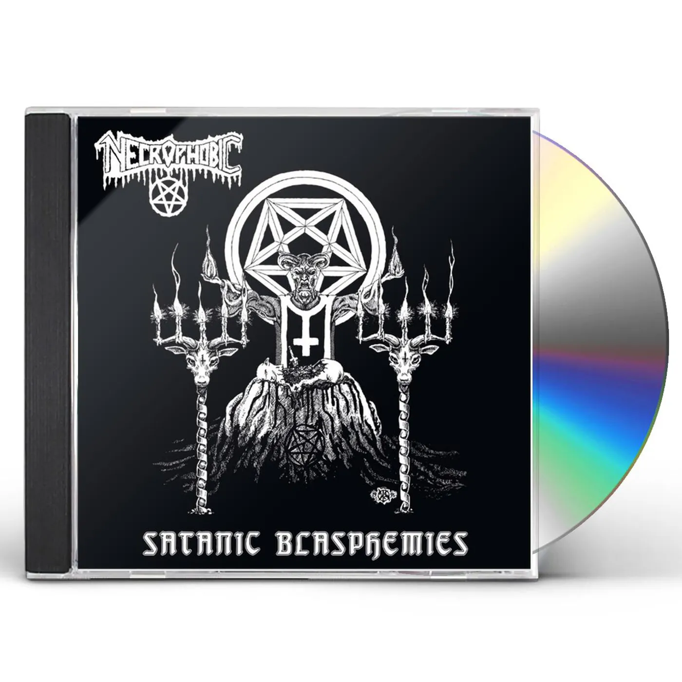 Necrophobic SATANIC BLASPHEMIES (RE-ISSUE 2022) CD