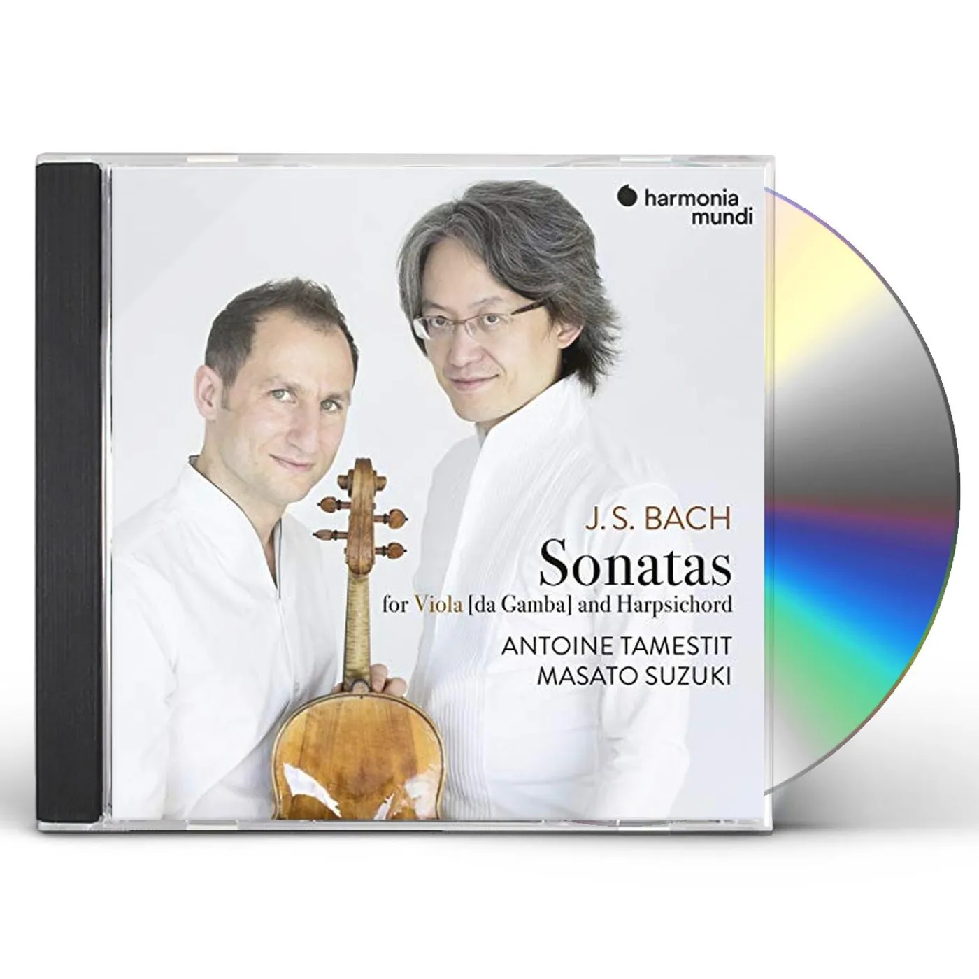 Antoine Tamestit BACH: SONATAS FOR VIOLA DA GAMBA BWV1027-29 CD
