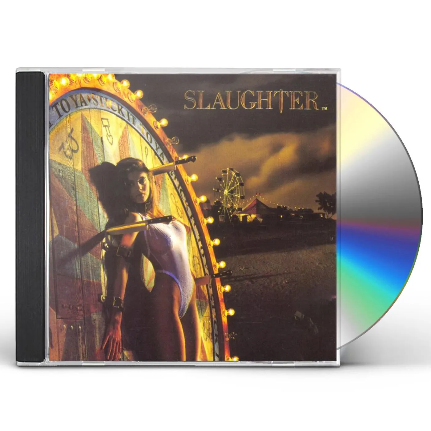 Slaughter STICK IT LIVE CD
