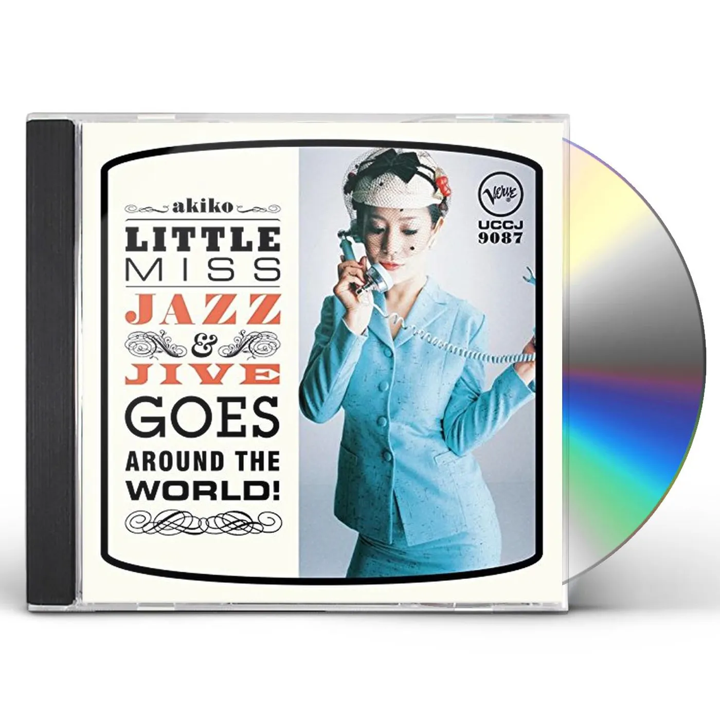 akiko LITTLE MISS JAZZ & JIVE GOES AROUND CD