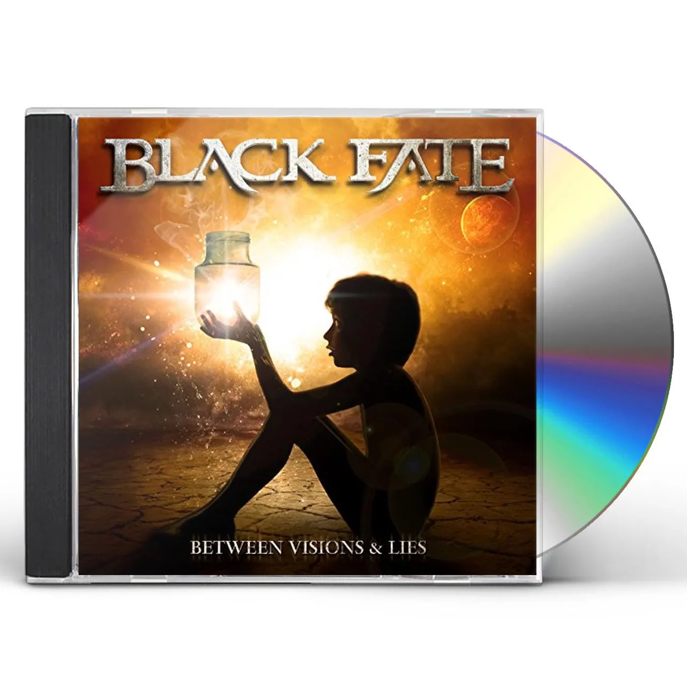 Black Fate BETWEEN VISION & LIES CD