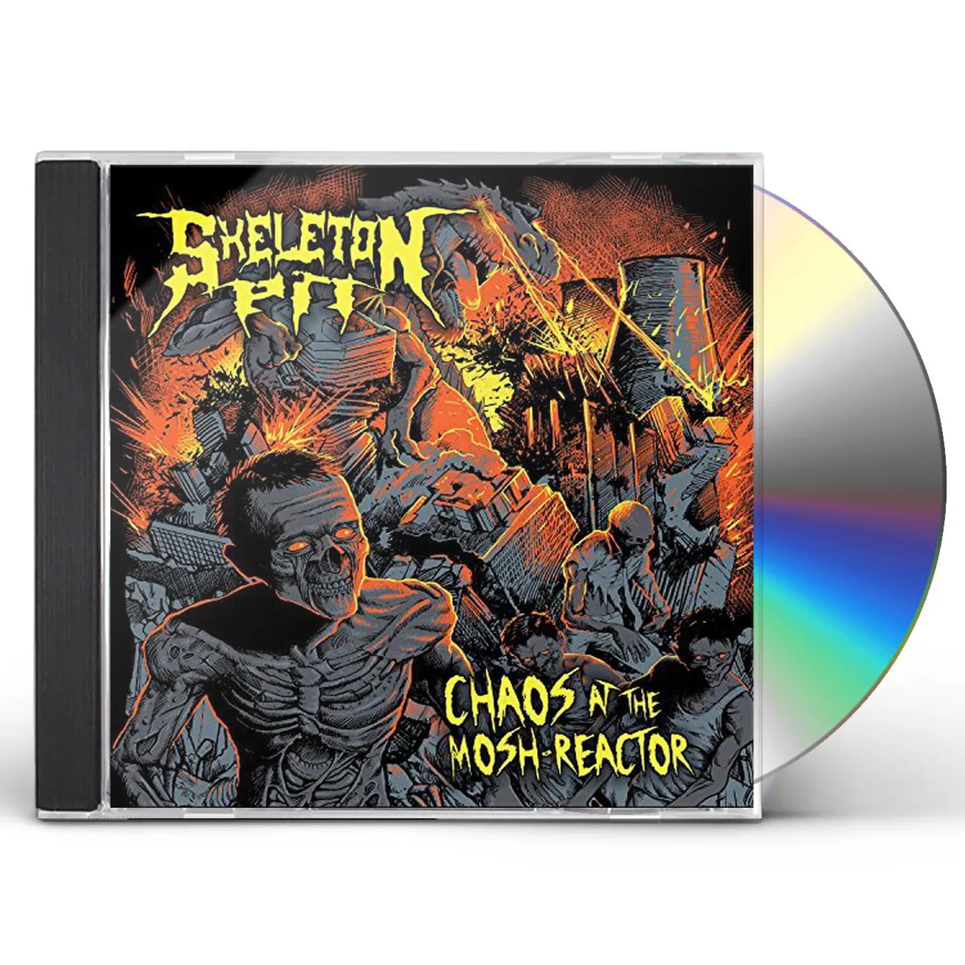 Skeleton Pit CHAOS AT THE MOSH-REACTOR CD