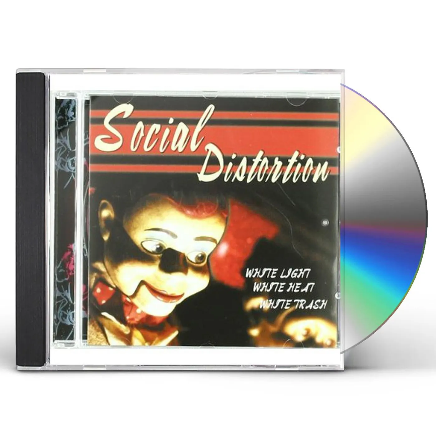 Social Distortion WHITE LIGHT WHITE HEAT WHITE TRASH CD