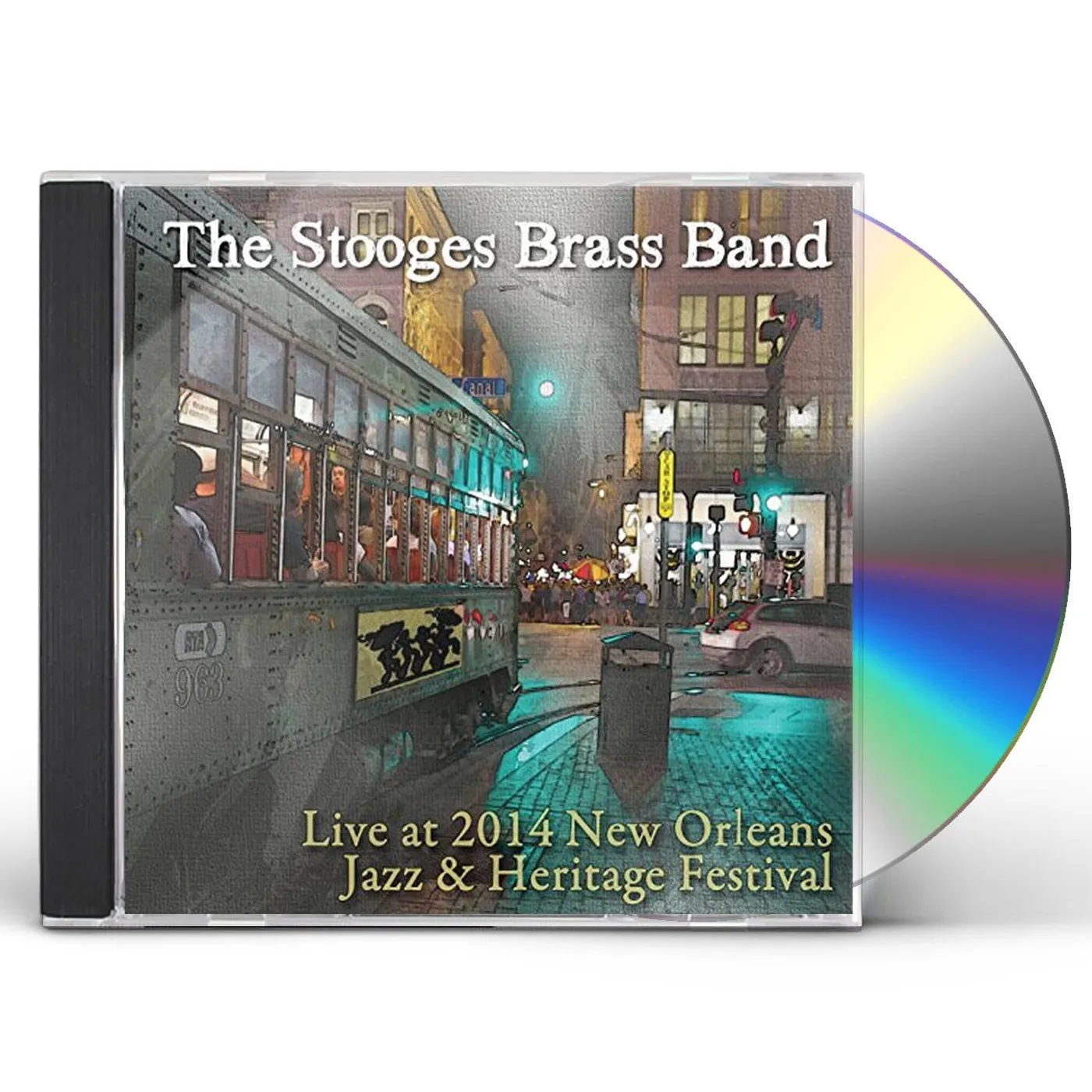 Stooges Brass Band LIVE AT JAZZ FEST 2014 CD