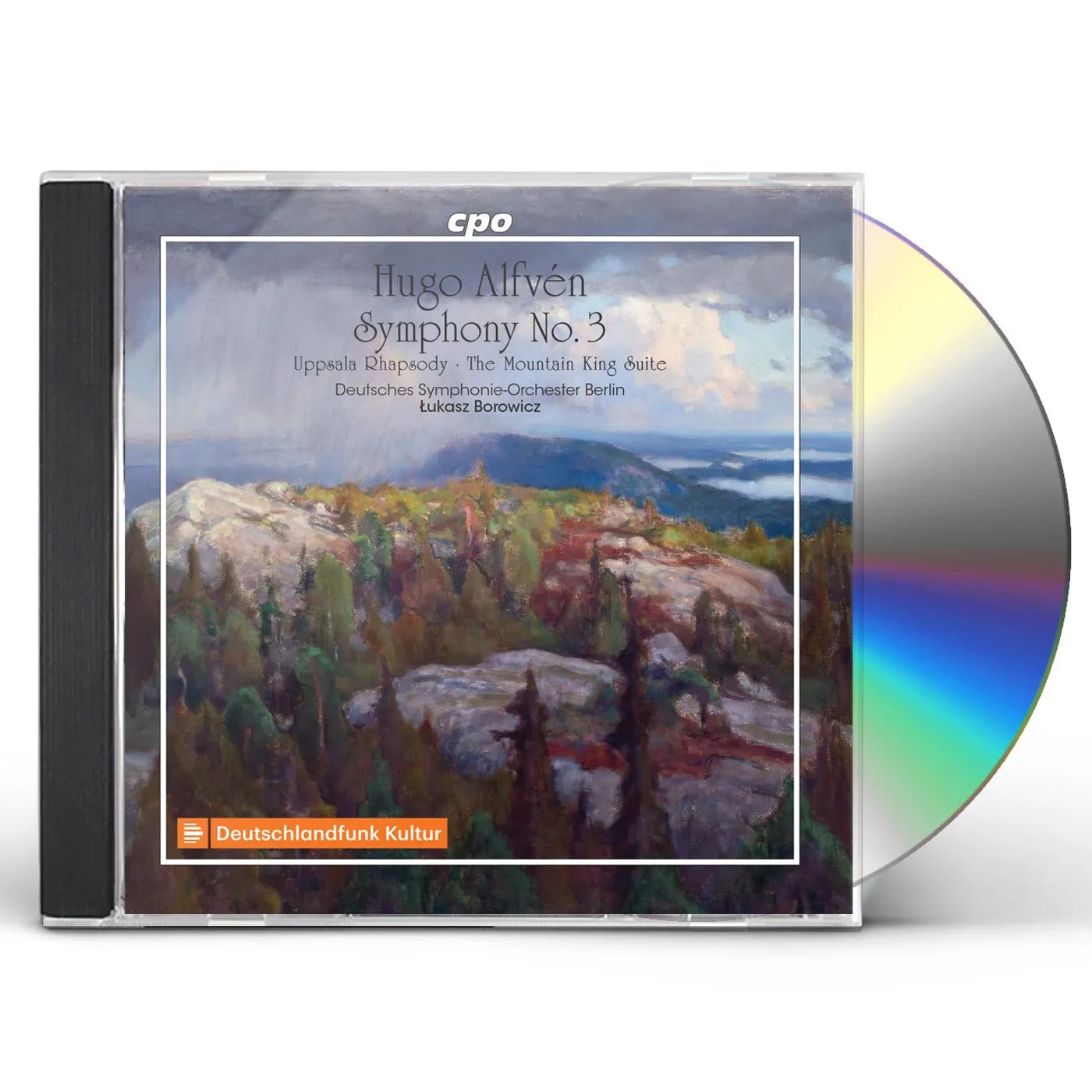 Deutsches Symphonie-Orchester Berlin ALFVEN: SYMPHONY NO. 3; UPPSALA RHAPSODY; THE MOUNTAIN KING SUITE CD