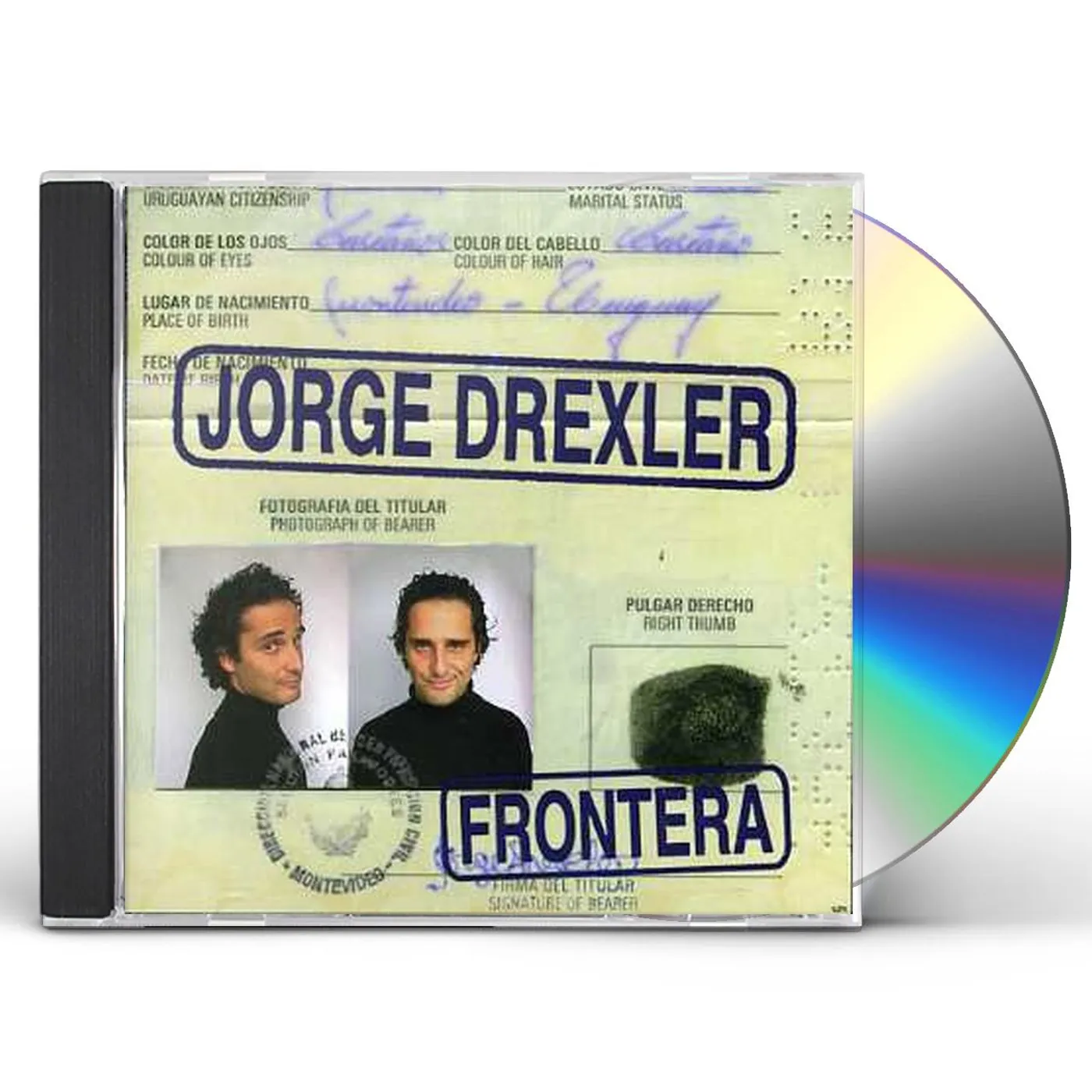 Jorge Drexler FRONTERA CD