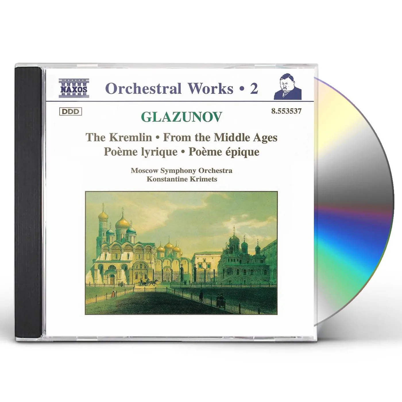 GLAZUNOV KREMLIN/FROM THE MIDDLE AGES CD