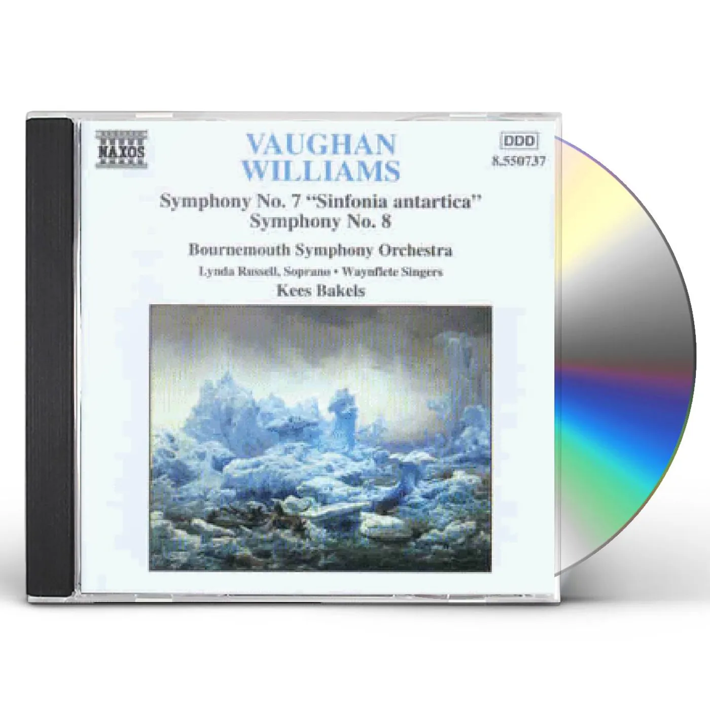 Vaughan Williams SINFONIA 7 / SINFONIA ANTARTICA / SINFONIA 8 CD