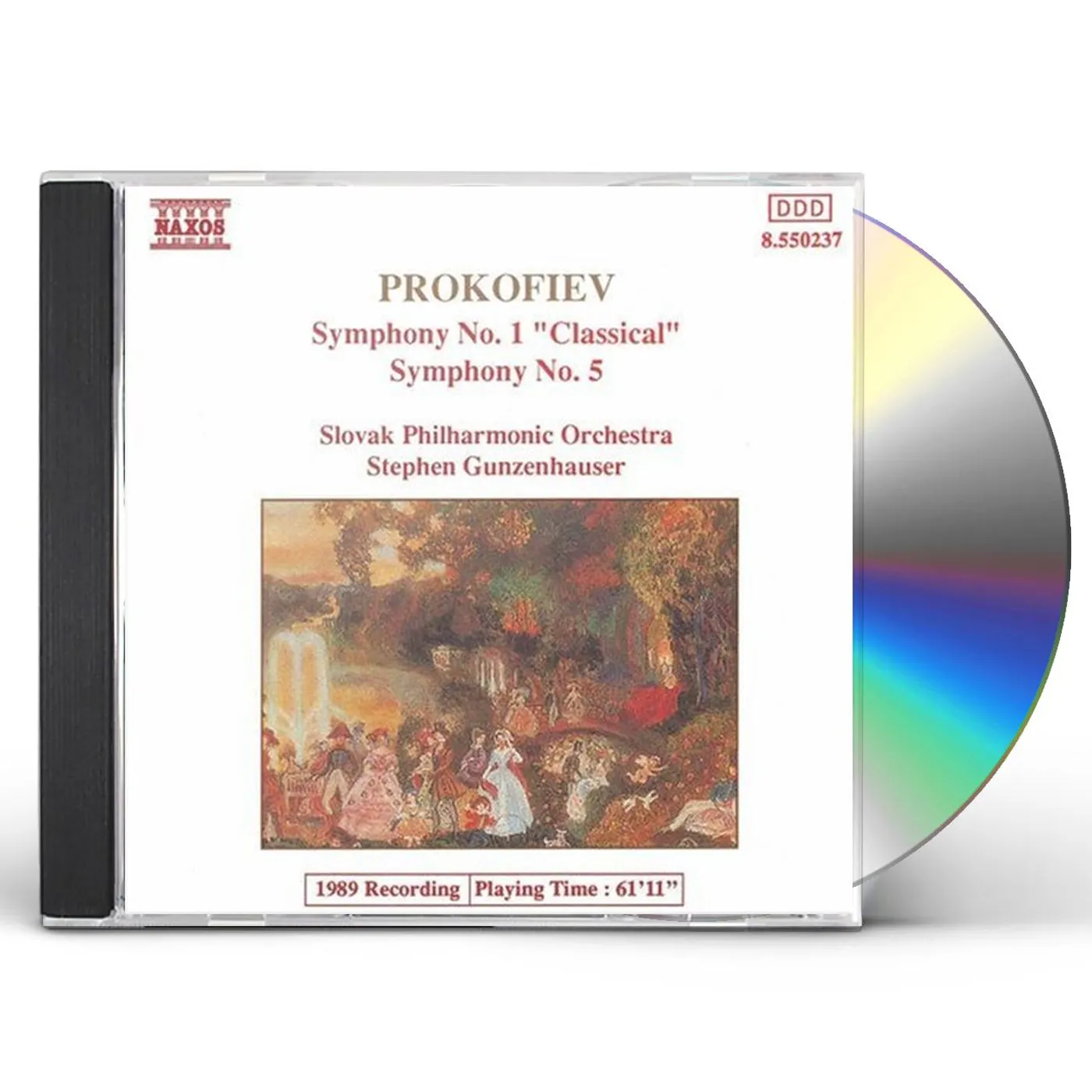 Prokofiev SYMS NOS 1 & 5 CD