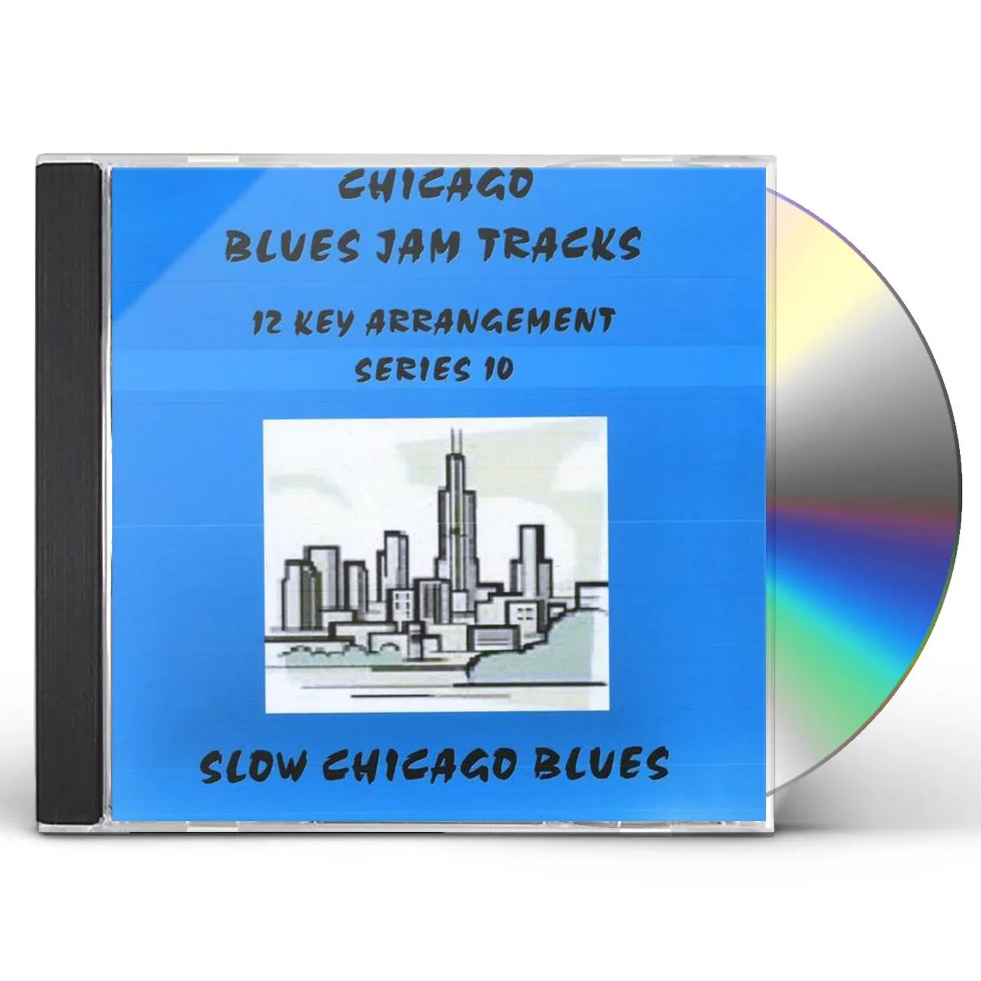 Matthews & Maz CHICAGO BLUES JAM TRACKS SLOW CHICAGO BLUES CD