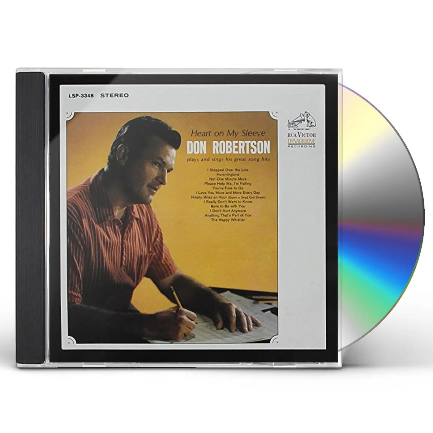 Don Robertson HEART ON MY SLEEVE CD