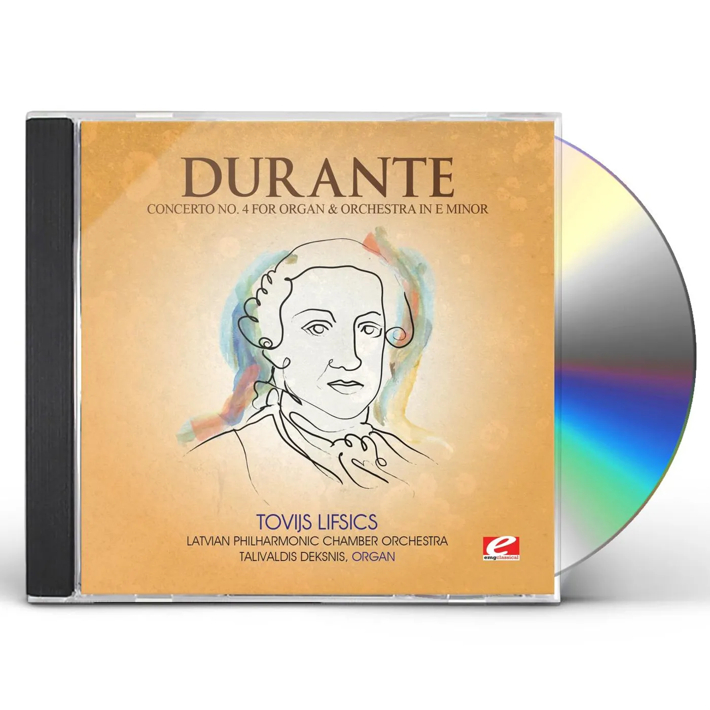 Durante CONCERTO 4 ORGAN & ORCH E MIN CD