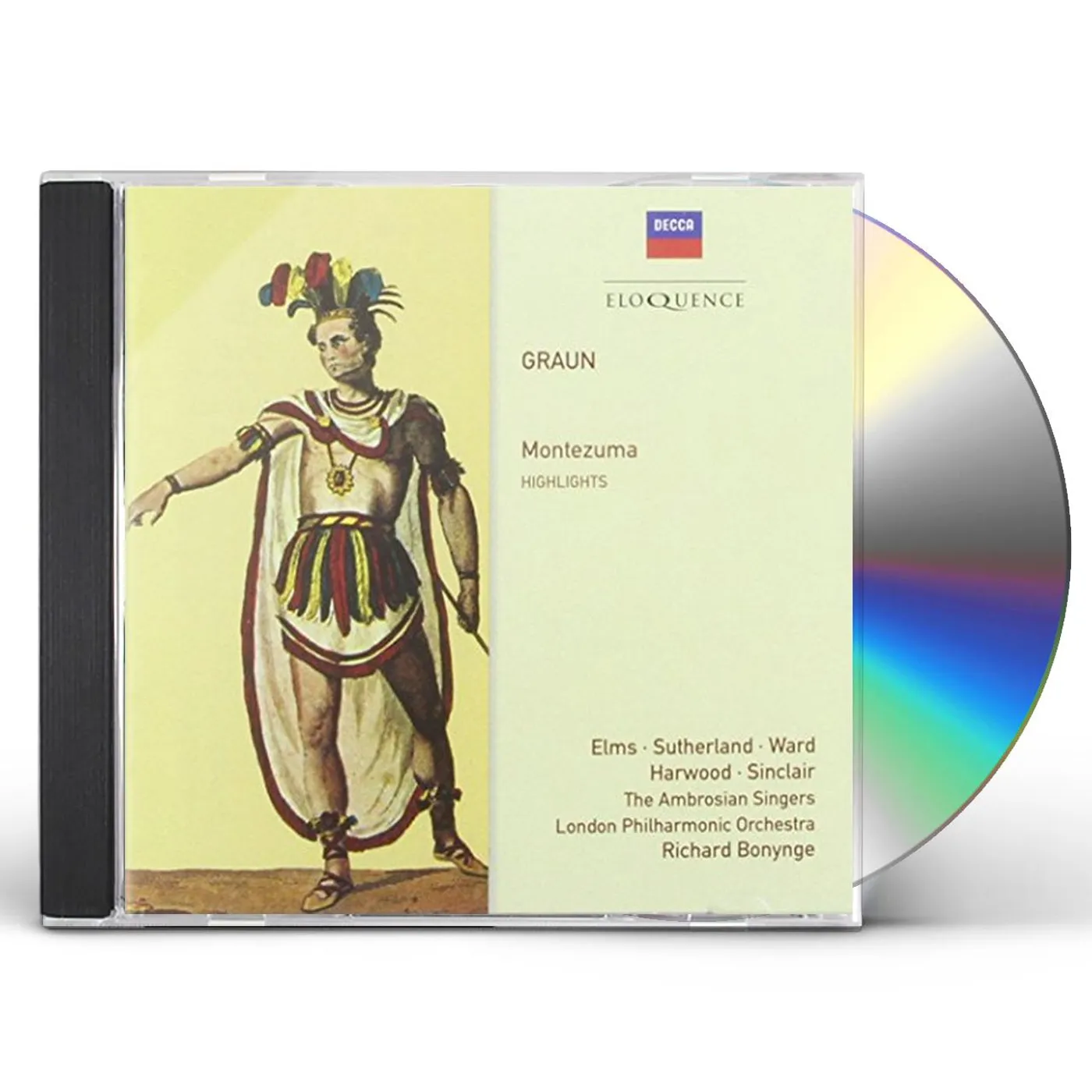 Richard Bonynge GRAUN: MONTEZUMA CD