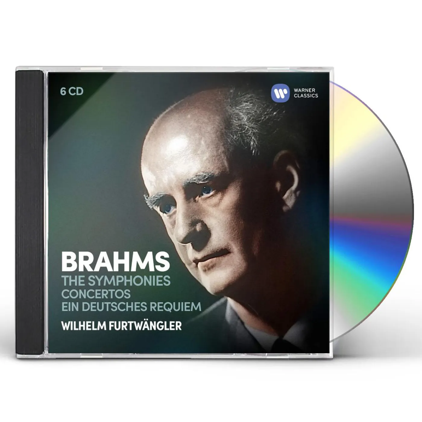 Wilhelm Furtwängler BRAHMS: THE SYMPHONIES, EIN DEUTSCHES REQUIEM, CONCERTOS (6CD) CD