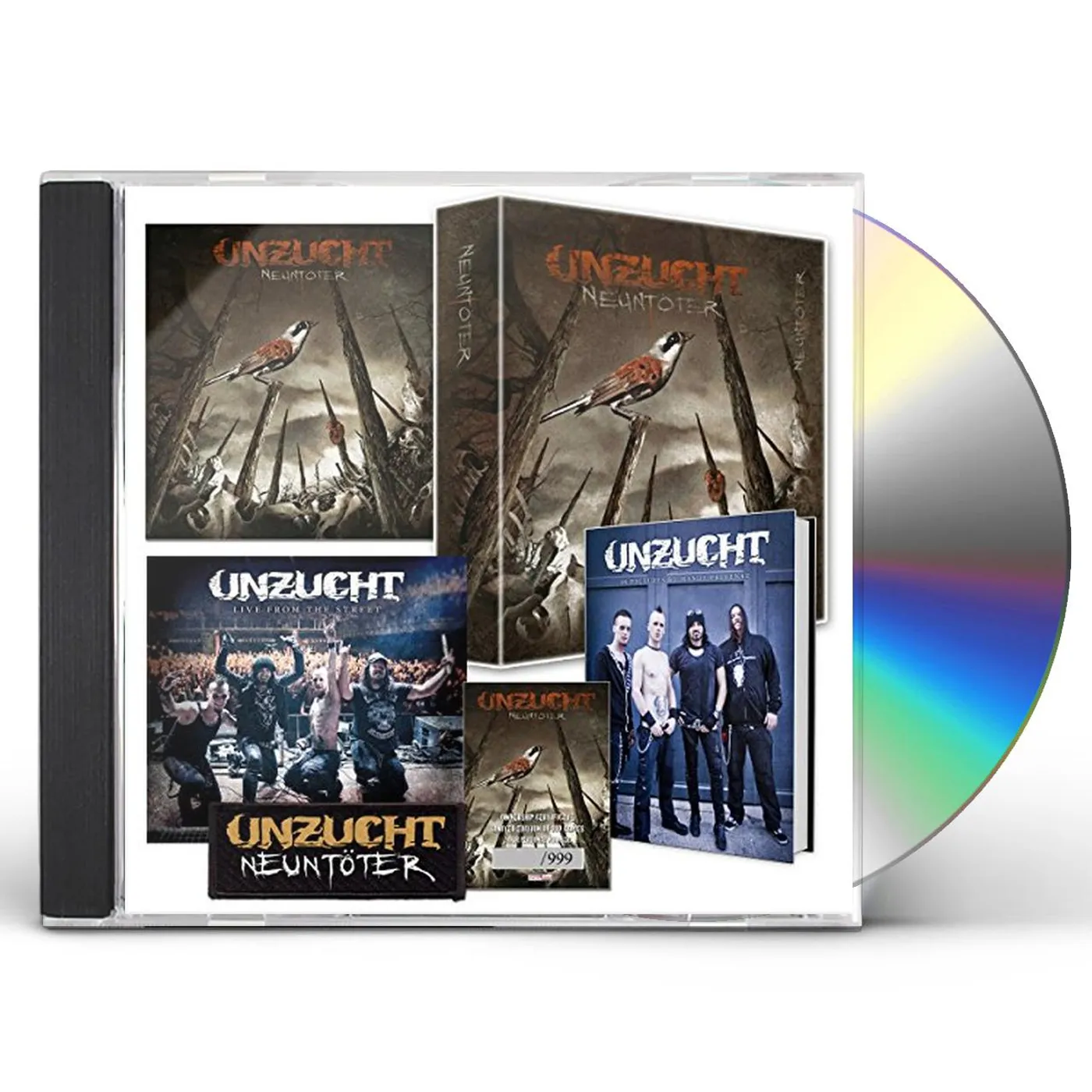 Unzucht NEUNTOETER: LIMITED DELUXE EDITION CD
