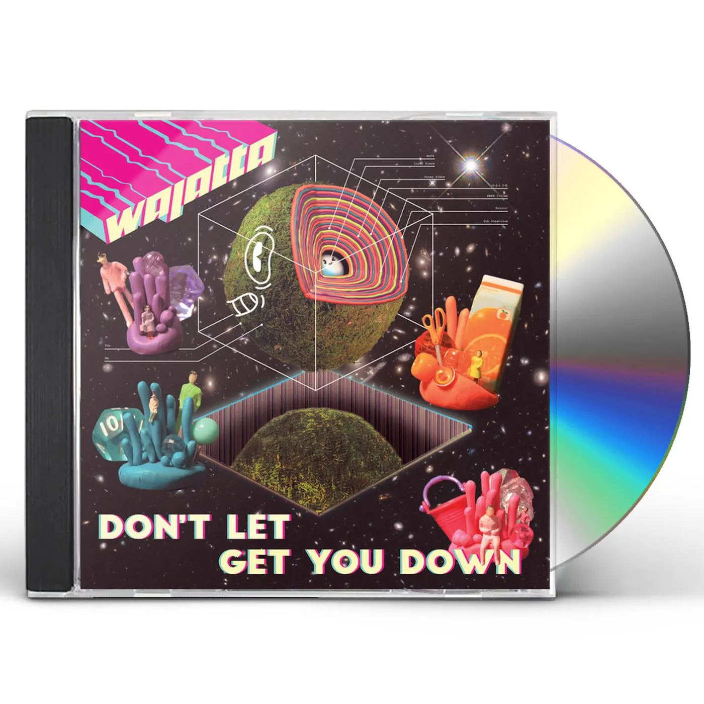 Wajatta DON'T LET GET YOU DOWN CD