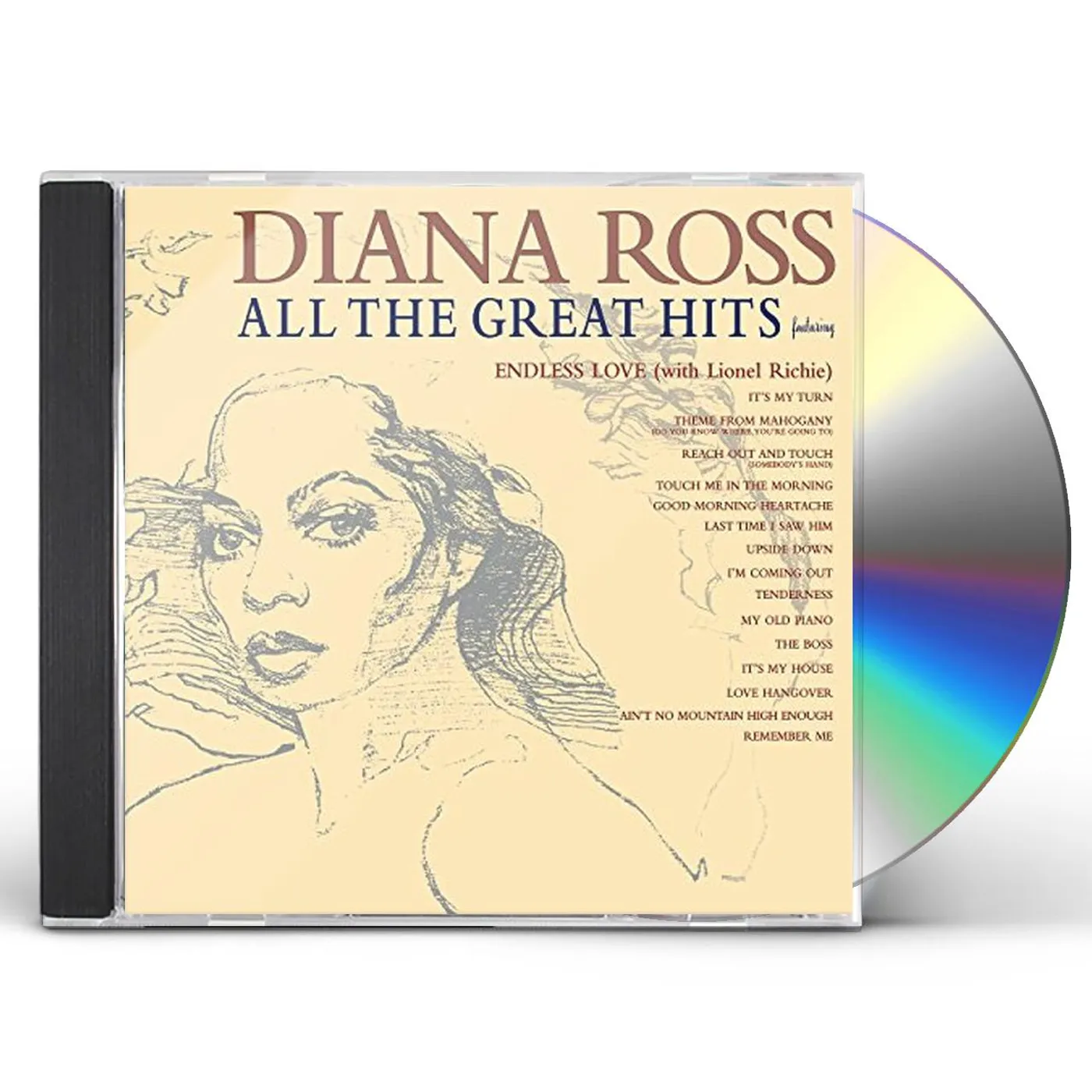 Diana Ross ALL THE GREAT HITS CD