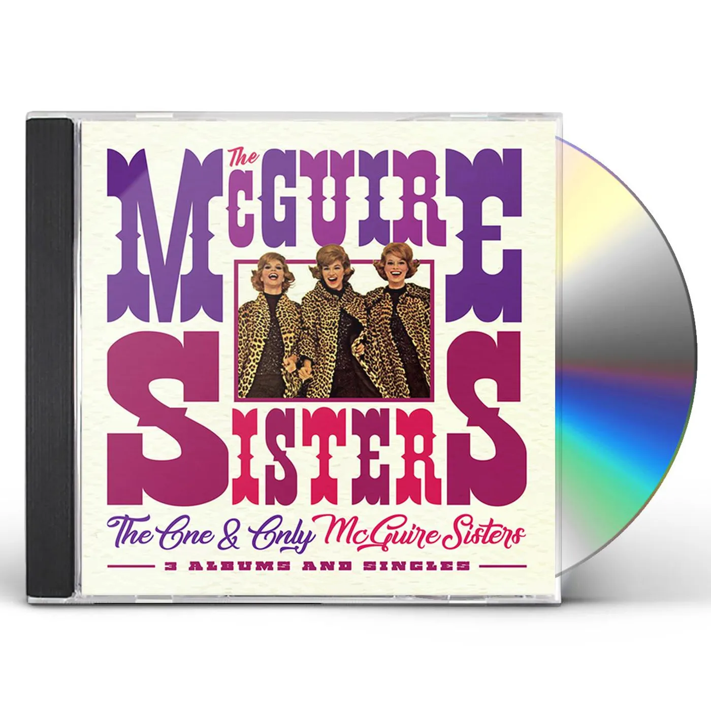 ONE & ONLY The McGuire Sisters: 3 ALBUMS & SINGLES CD