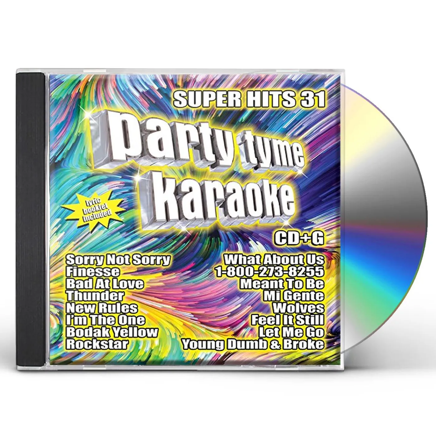 PARTY TYME KARAOKE - SUPER HITS 31 (16-SONG CD+G) CD