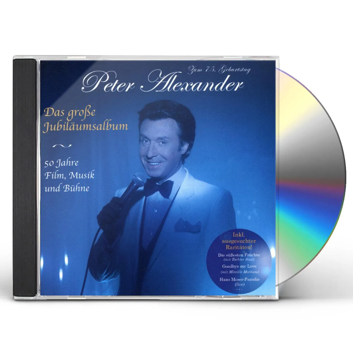 Peter Alexander DAS GROSSE JUBILAUMSALBUM 50 JAHRE FILM CD
