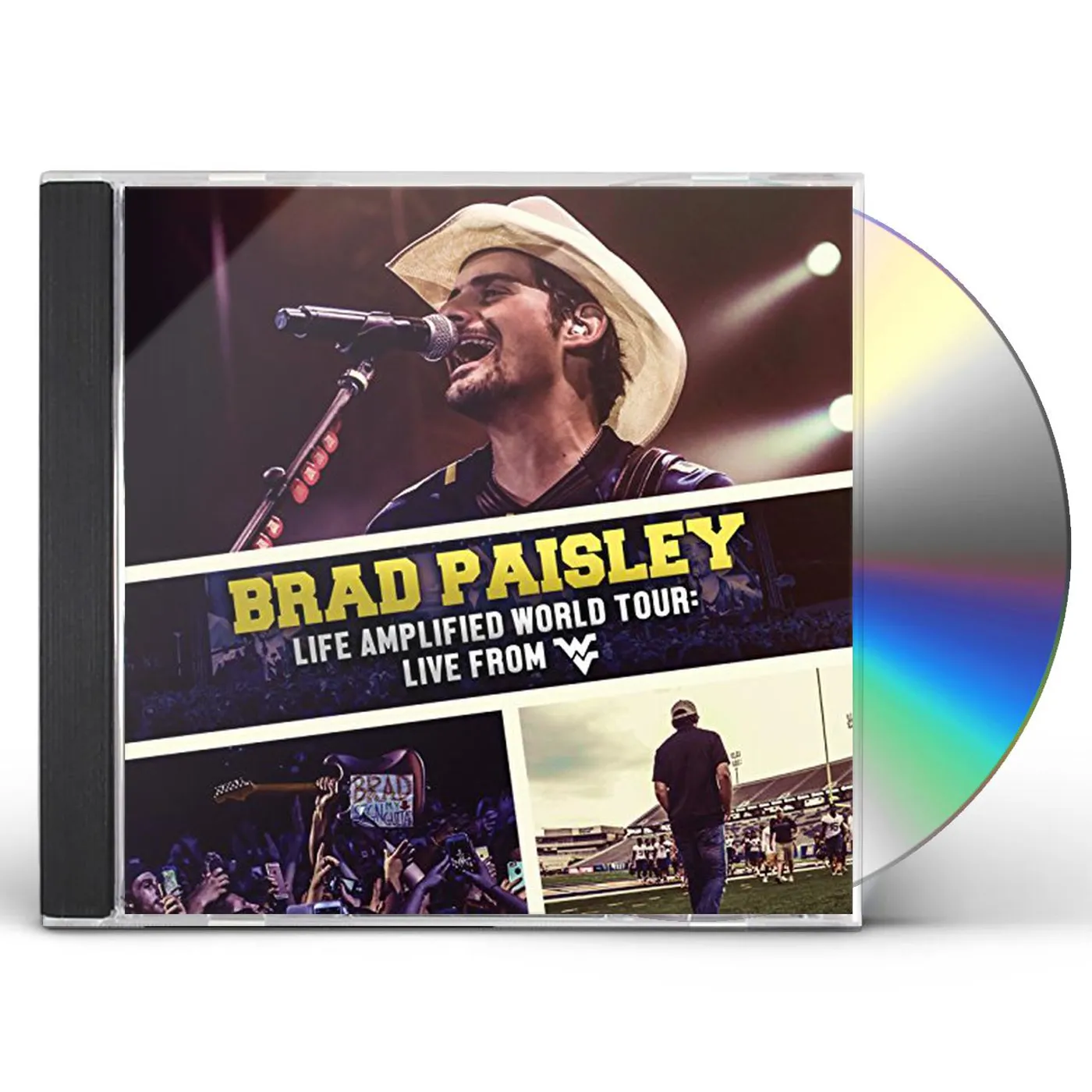 Brad Paisley LIFE AMPLIFIED WORLD TOUR: LIVE FROM WVU CD