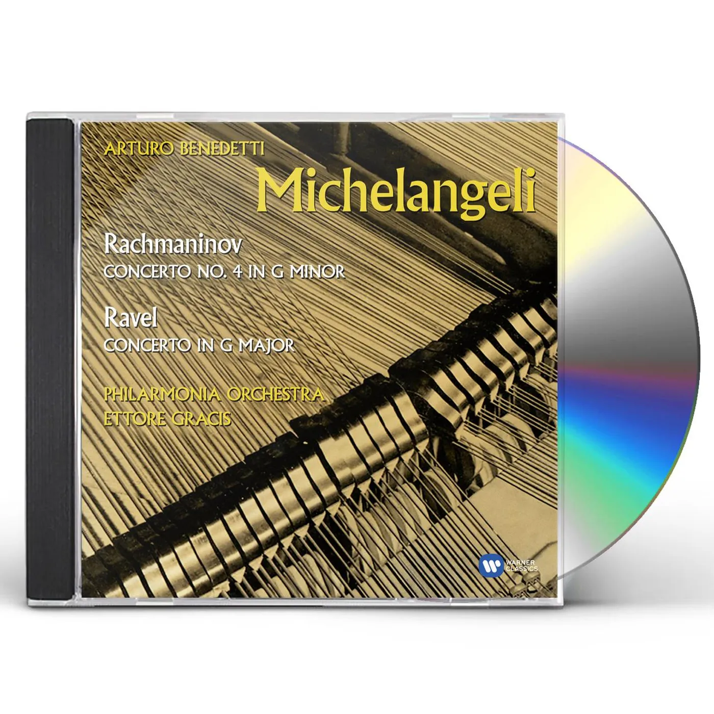 Arturo Benedetti Michelangeli RAVEL & RACHMANINOFF: PIANO CONCERTOS CD