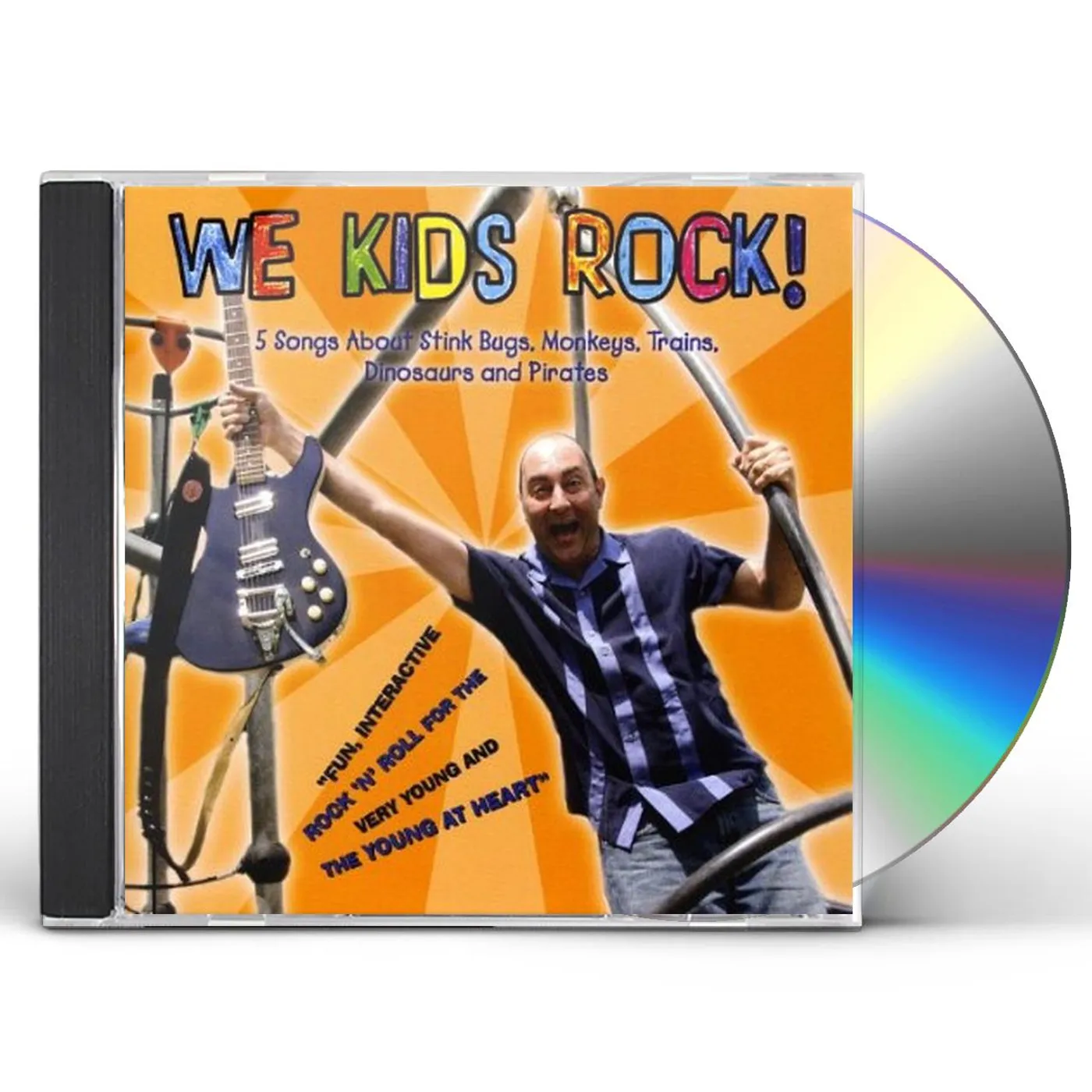 We Kids Rock 5 Songs About Stink Bugs, Monkeys, Trains, Dinosaurs And Pirates CD