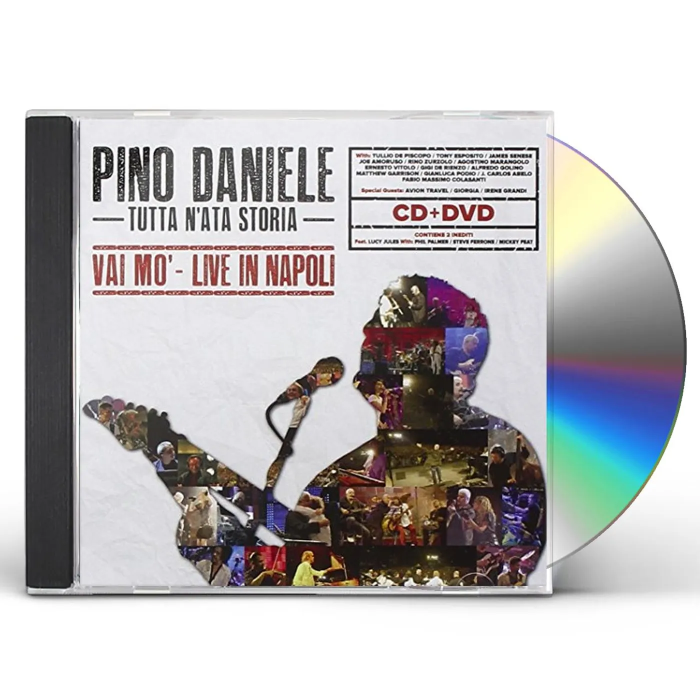 Pino Daniele TUTTA N'ATA STORIA (VAI MO'-LIVE IN NAPOLI) CD