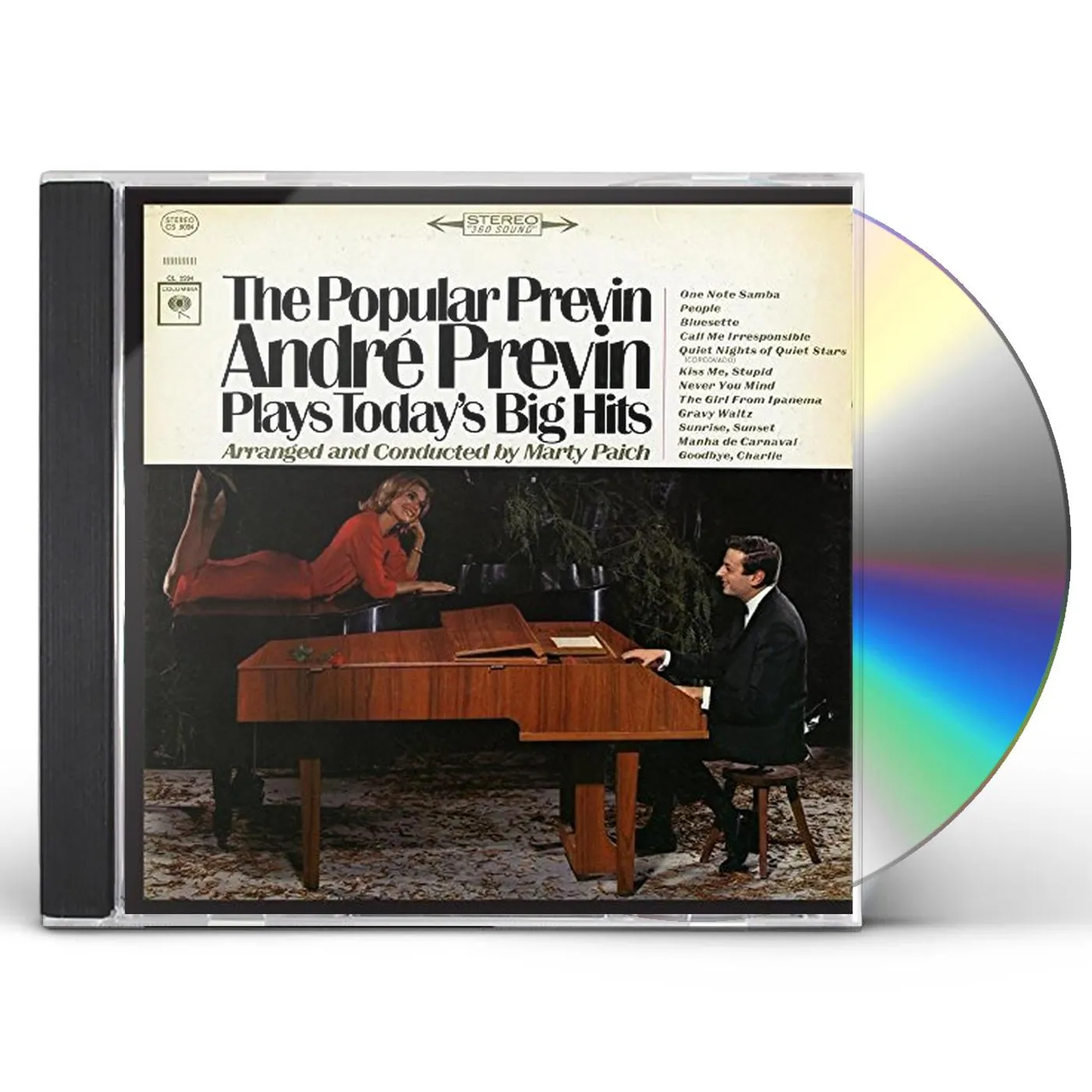 POPULAR PREVIN: ANDRE PREVIN PLAY'S TODAY'S BIG CD