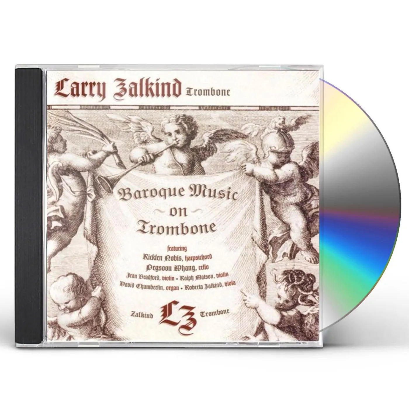 Larry Zalkind BAROQUE MUSIC ON THE TROMBONE CD