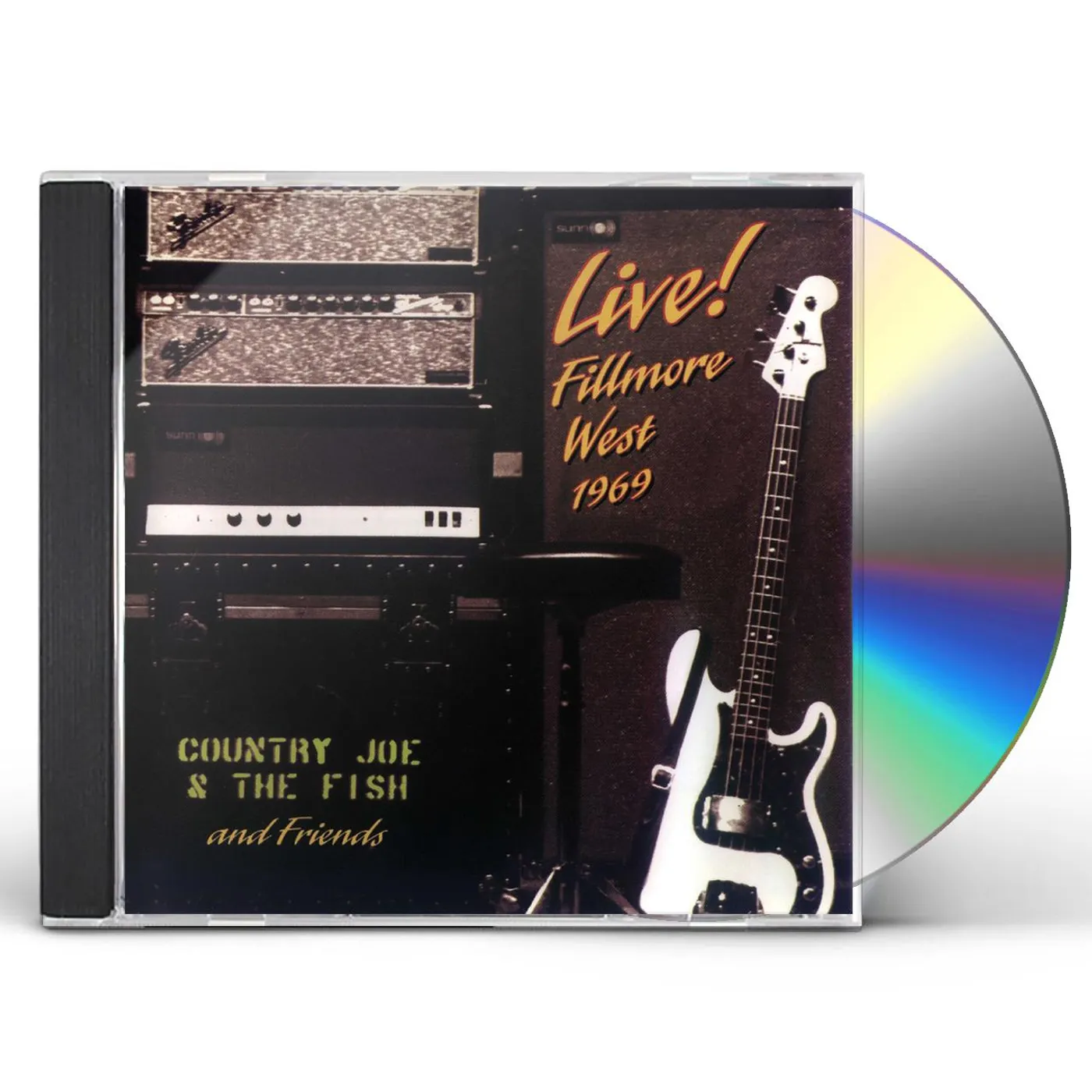 Country Joe McDonald LIVE AT FILLMORE WEST 1969 CD