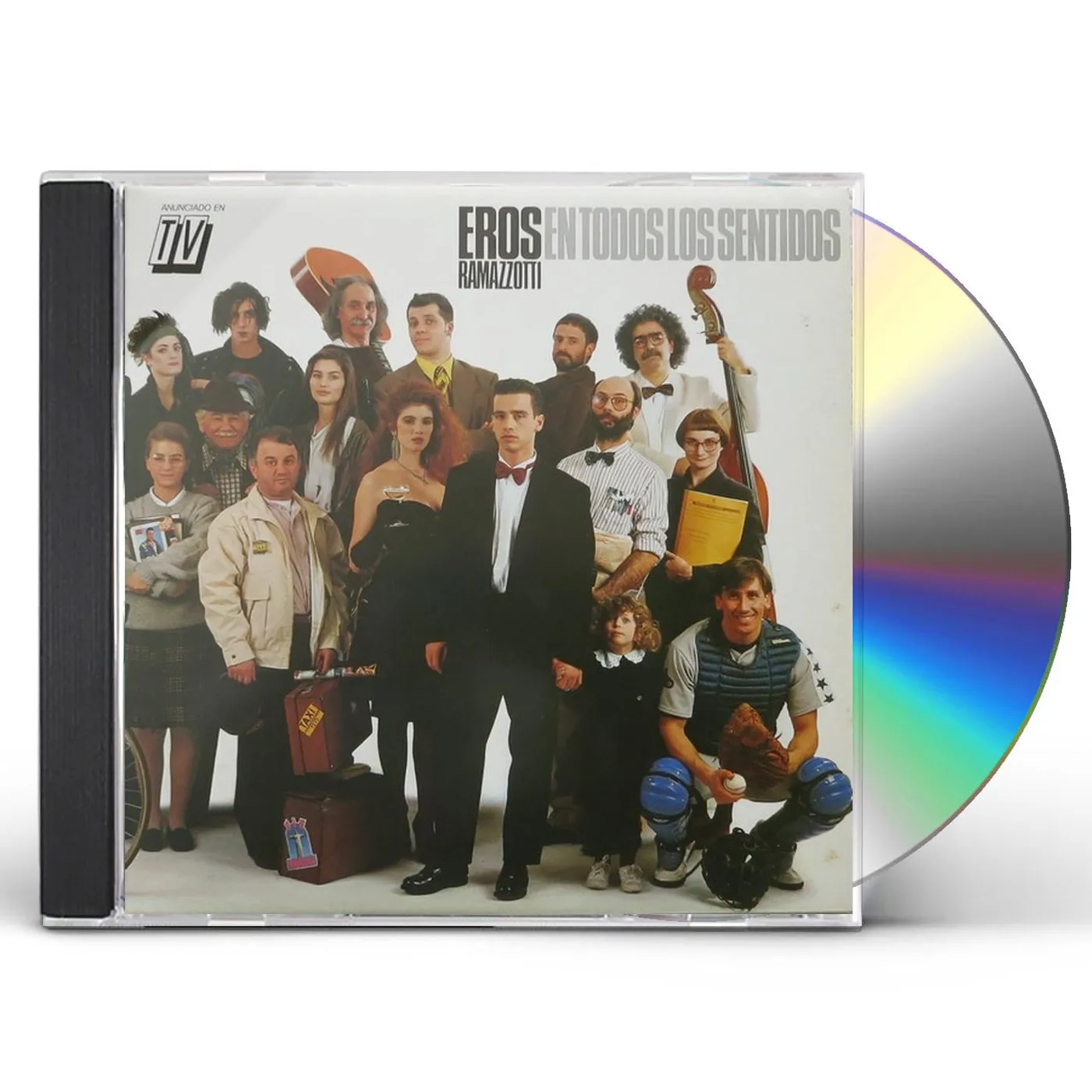 Eros Ramazzotti En Todos Los Sentidos Vinyl Record