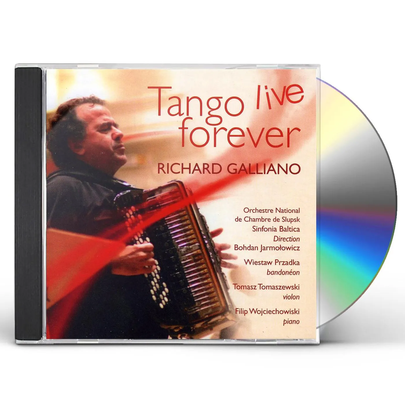 Richard Galliano TANGO LIVE FOREVER CD