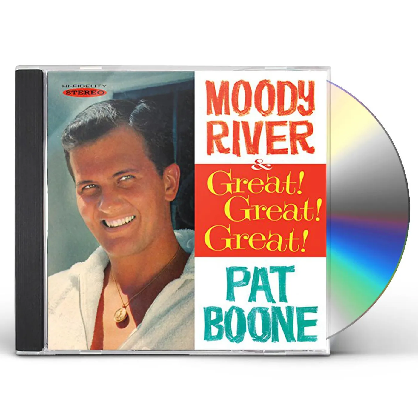 PAT BOONE / PAT / PAT SINGS / GREAT! GREAT! GREAT! / MOODY RIVER (2CD) CD