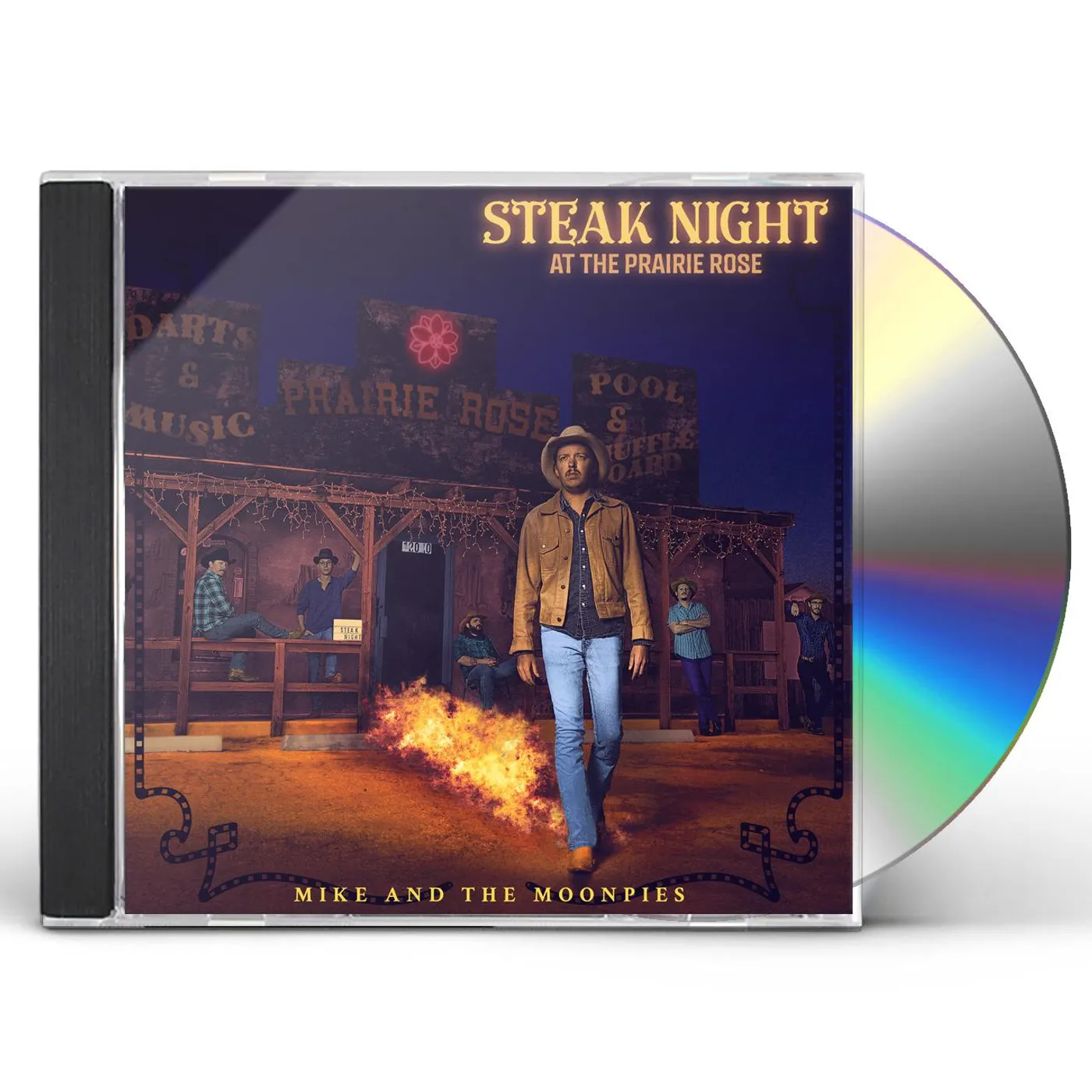 Mike and the Moonpies STEAK NIGHT AT THE PRAIRIE ROSE CD