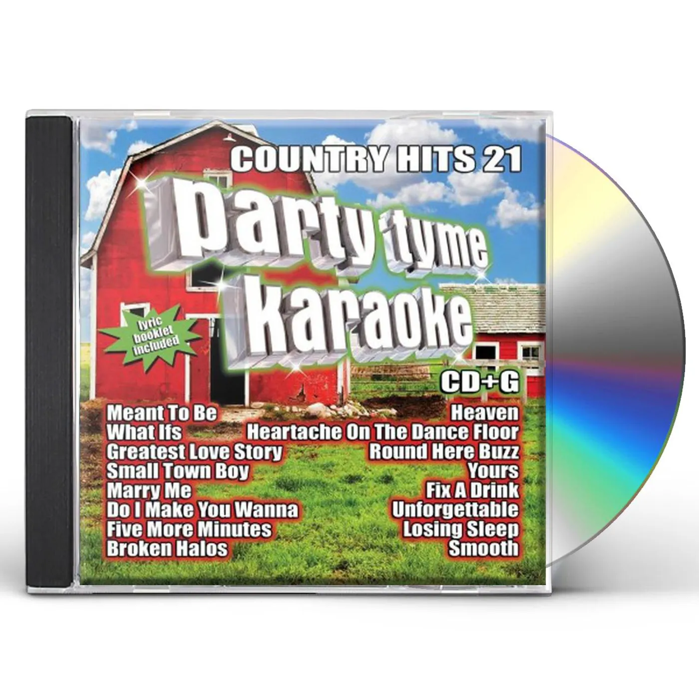 PARTY TYME KARAOKE - COUNTRY HITS 21 (16-SONG CD+G) CD