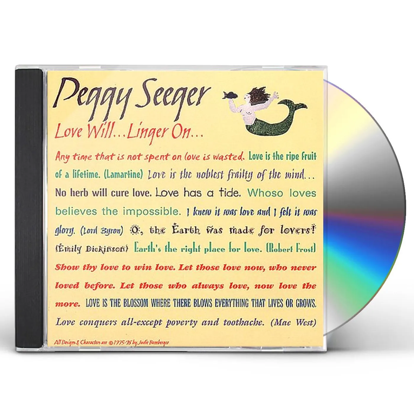 Peggy Seeger LOVE WILL LINGER ON CD