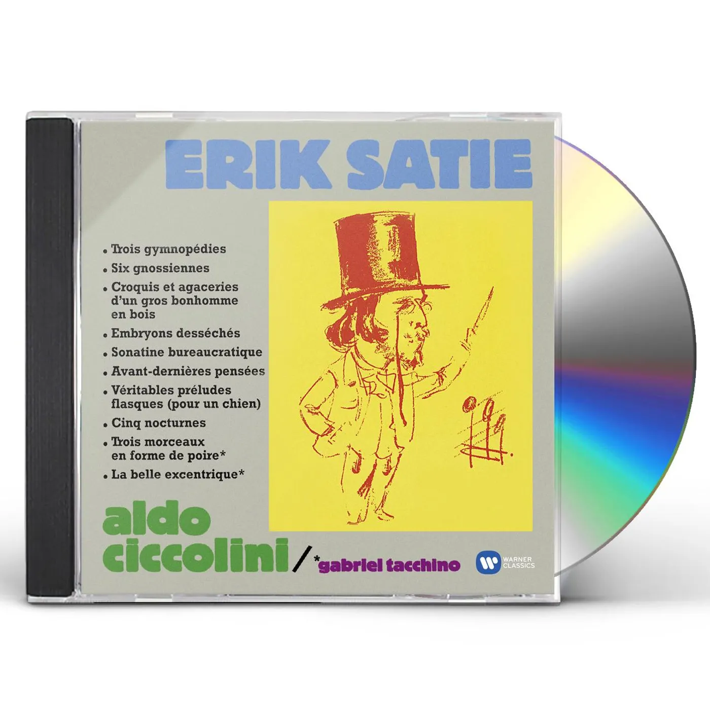 Aldo Ciccolini SATIE: WORKS FOR PIANO CD