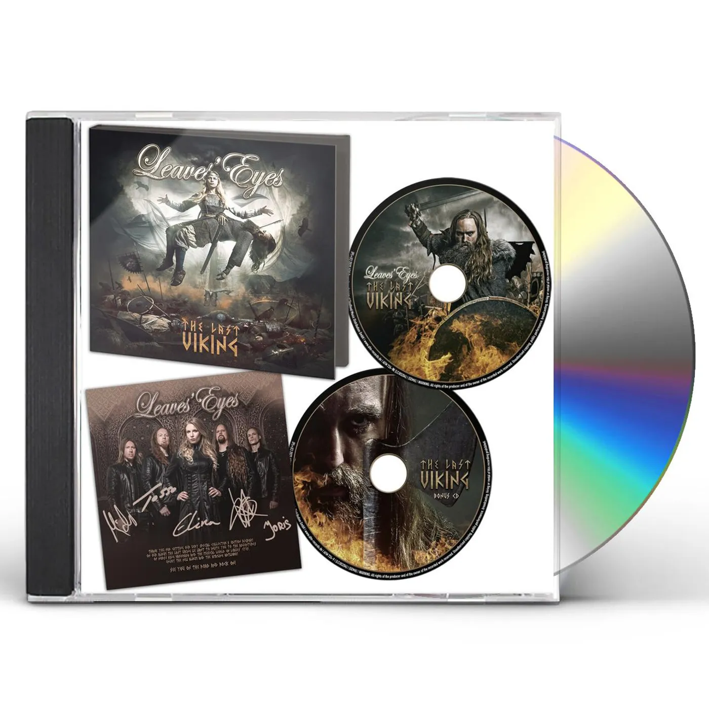 Leaves' Eyes LAST VIKING (COLLECTORS EDITION/2CD) CD