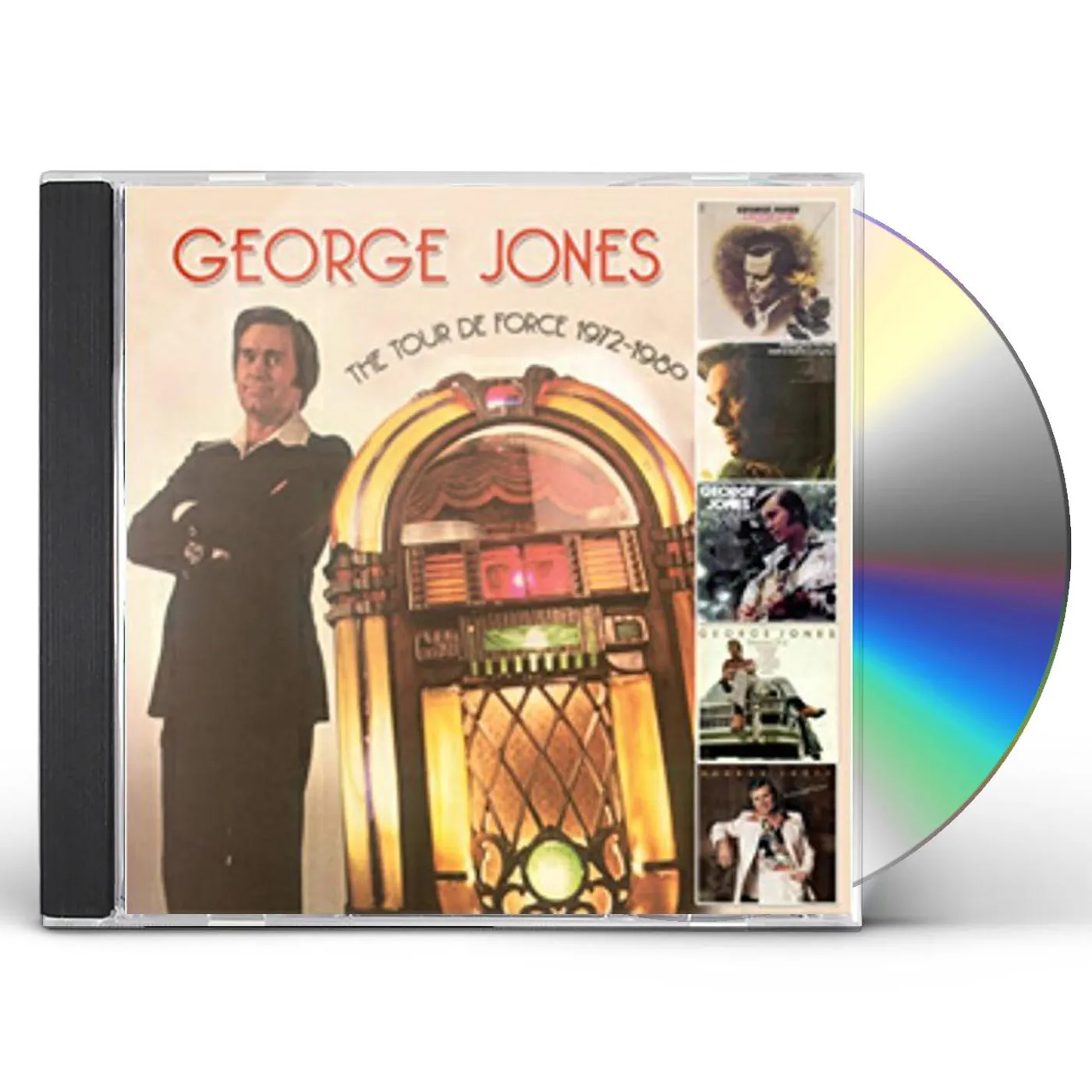 George Jones PICTURE OF ME / NOTHING EVER HURT ME / THE GRAND CD