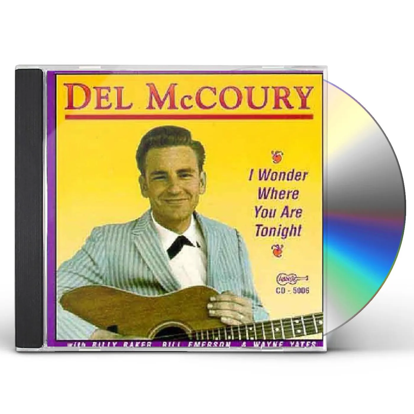 Del McCoury I WONDER WHERE YOU ARE TONIGHT CD