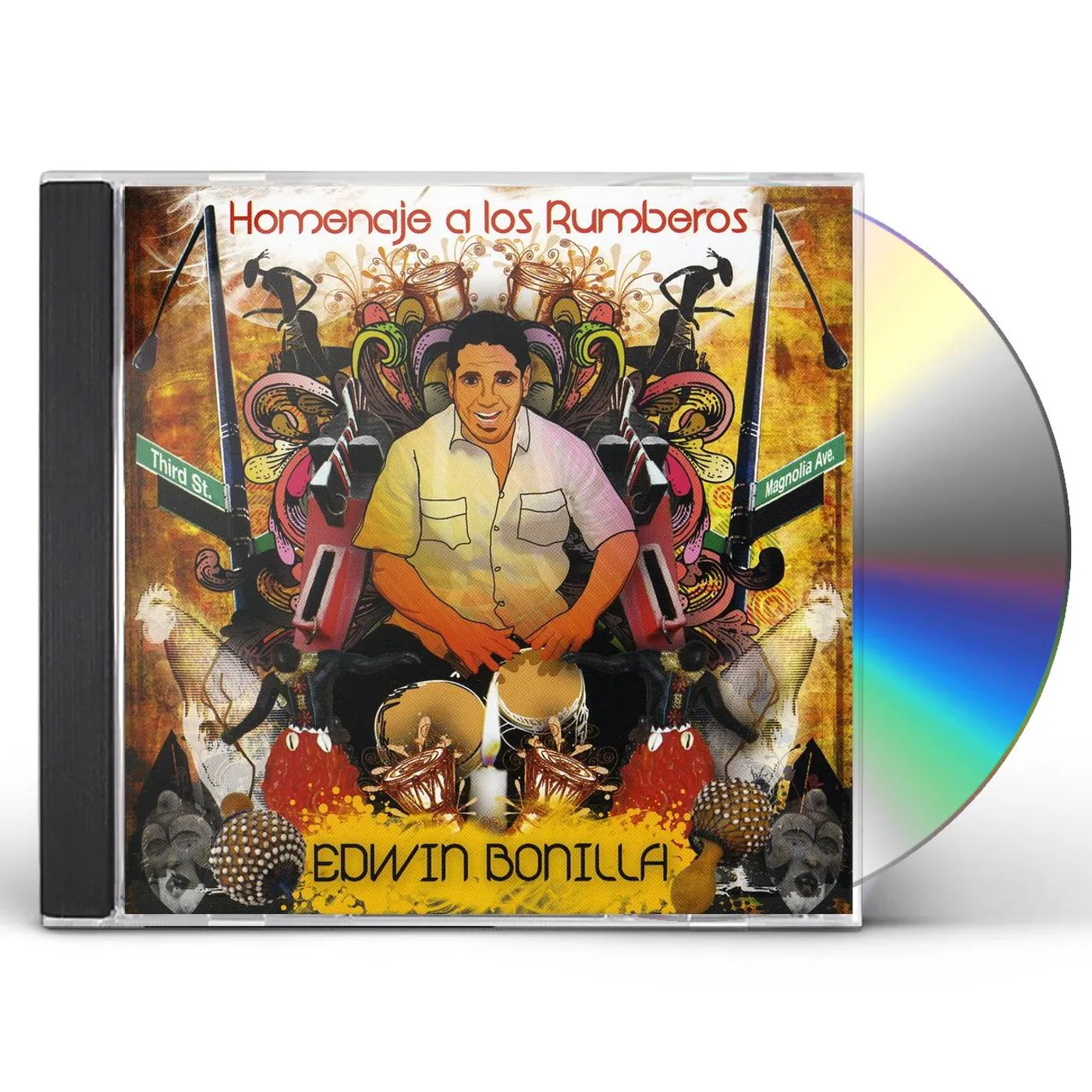 Edwin Bonilla HOMENAJE A LOS RUMBEROS CD