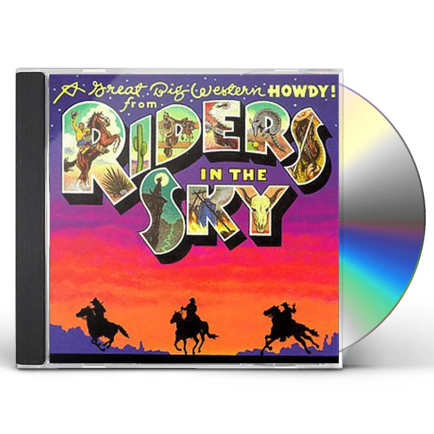 GREAT BIG WESTERN HOWDY FROM RIDERS IN THE SKY CD
