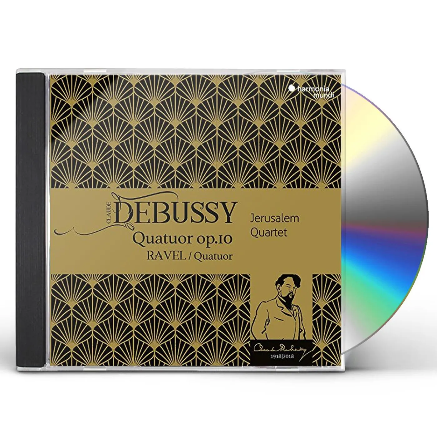 Jerusalem Quartet DEBUSSY & RAVEL: STRING QUARTETS CD
