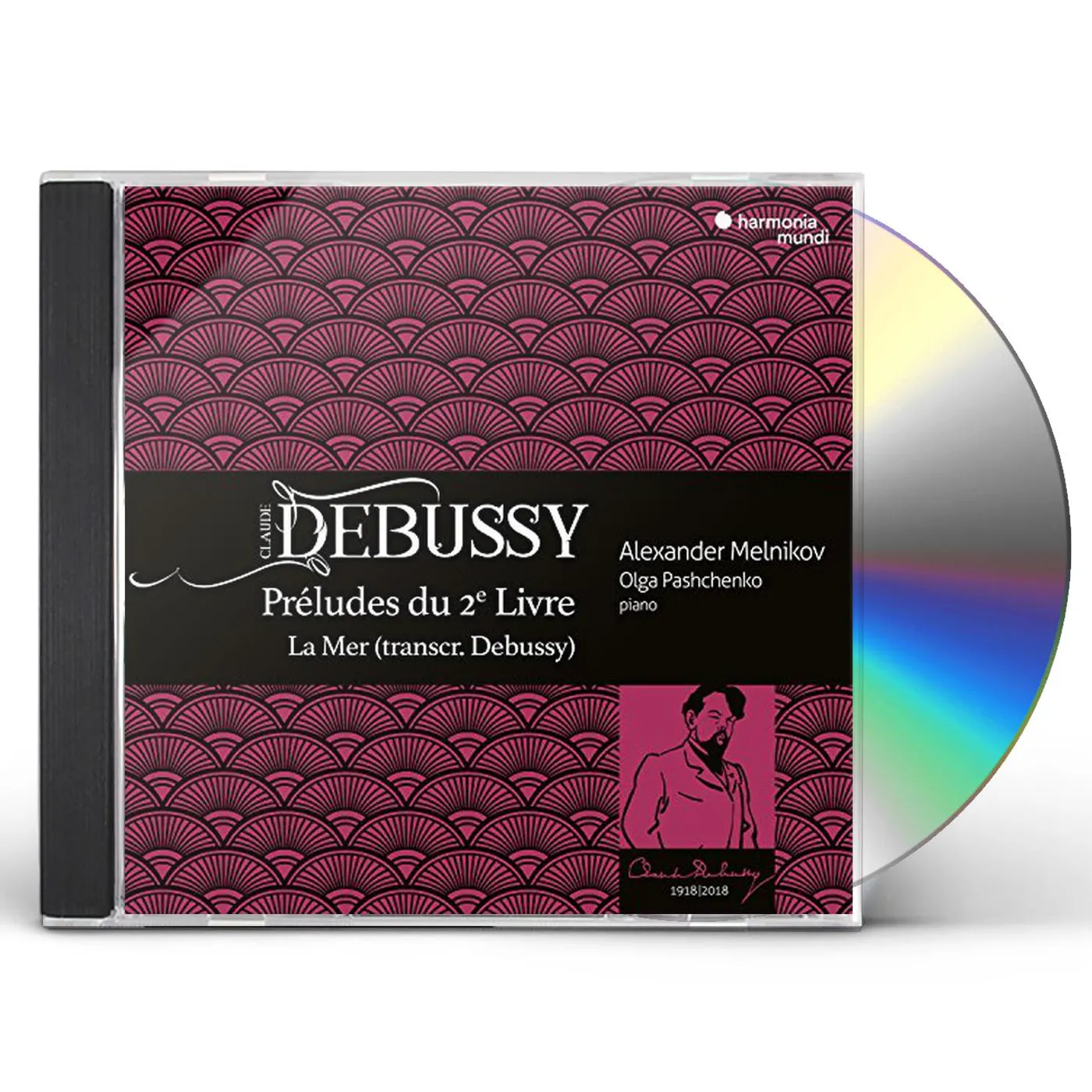 Alexander Melnikov DEBUSSY: PRELUDES LIVRE II LA MER CD